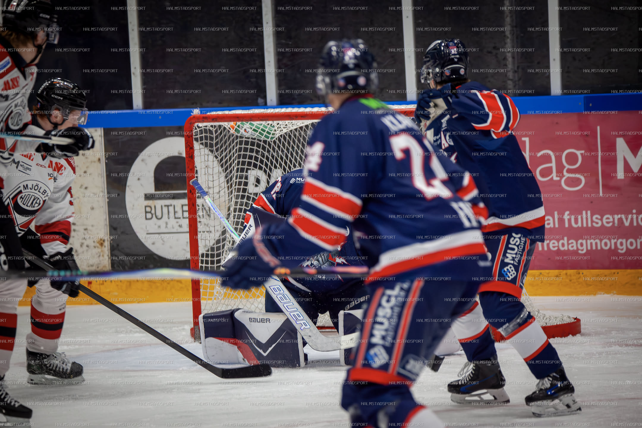 Halmstad Hammers - Mjölby HC · Foto: Halmstadsport