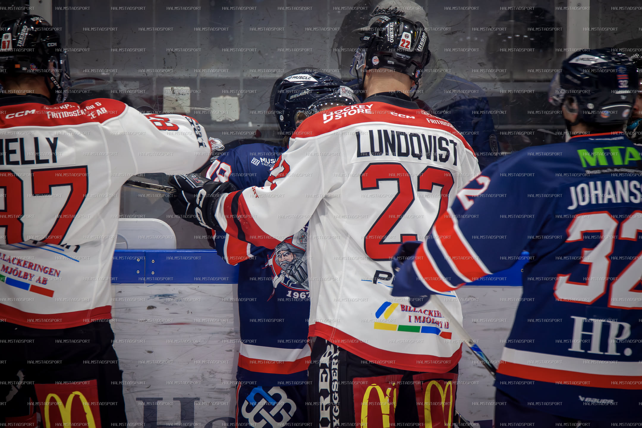 Halmstad Hammers - Mjölby HC · Foto: Halmstadsport