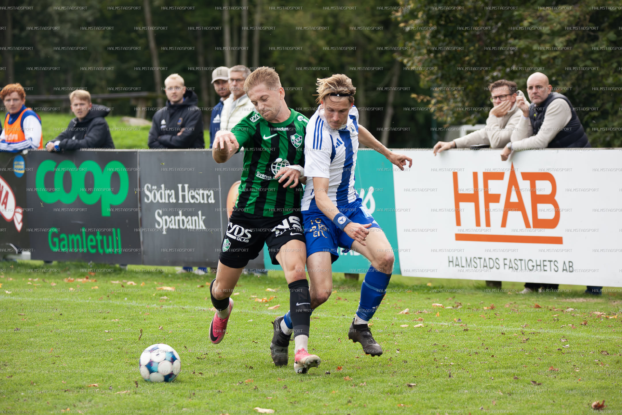 IF Centern - Högaborgs BK · Foto: Halmstadsport