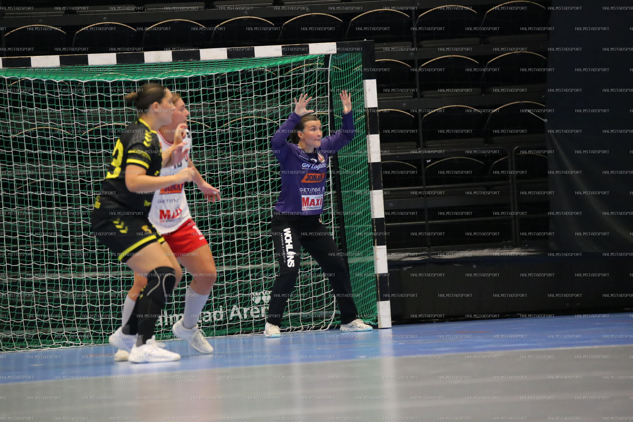 HK Drott - Kärra HF · Foto: Halmstadsport