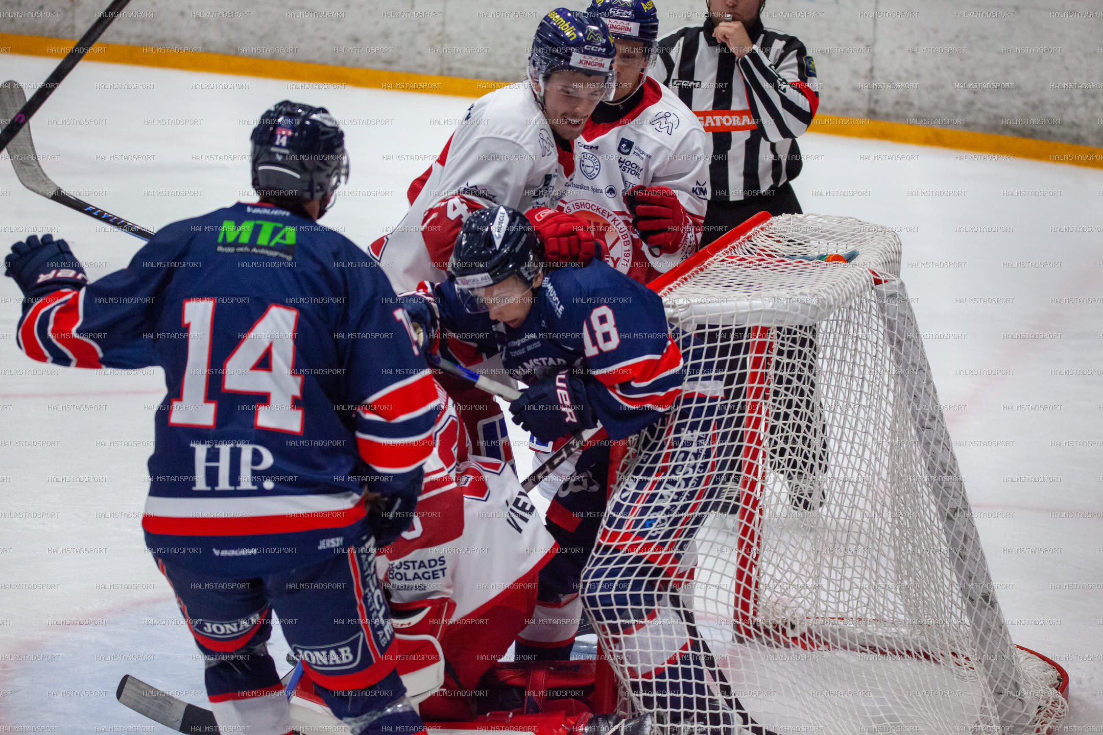 Halmstad Hammers - Västerviks IK · Foto: Halmstadsport