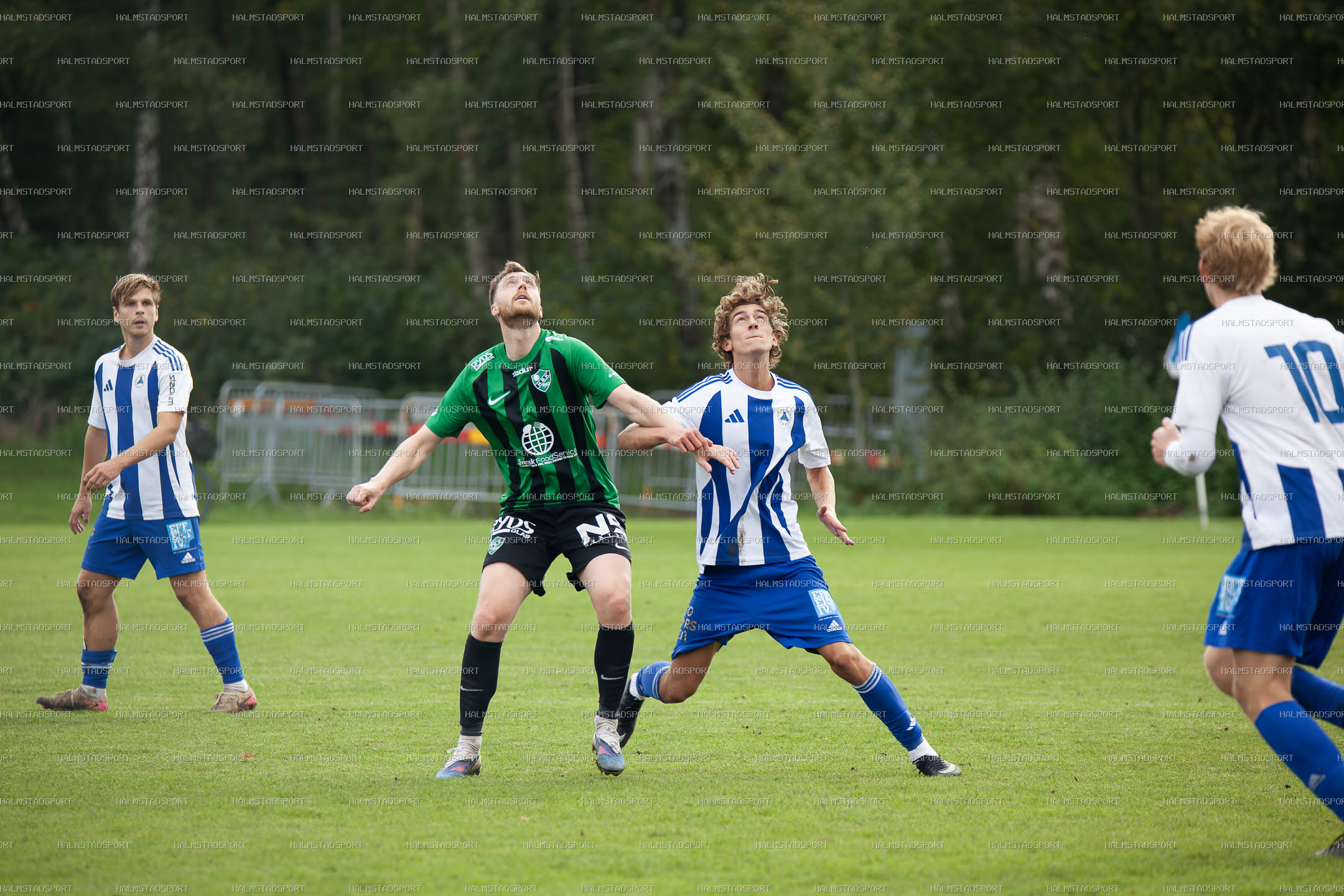 IF Centern - Högaborgs BK · Foto: Halmstadsport