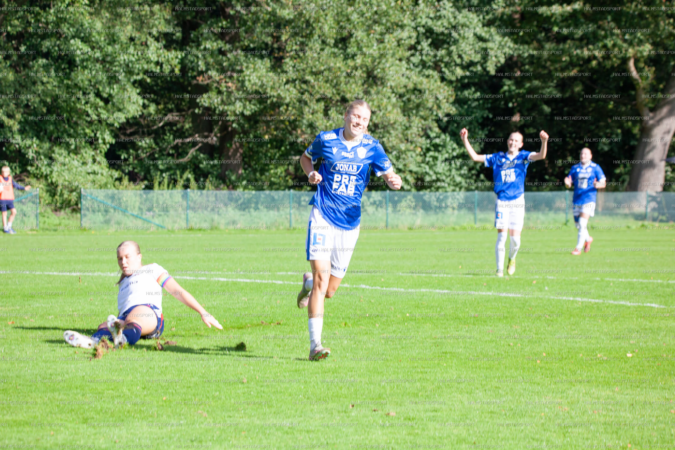 HBK - FC Rosengård · Foto: Halmstadsport