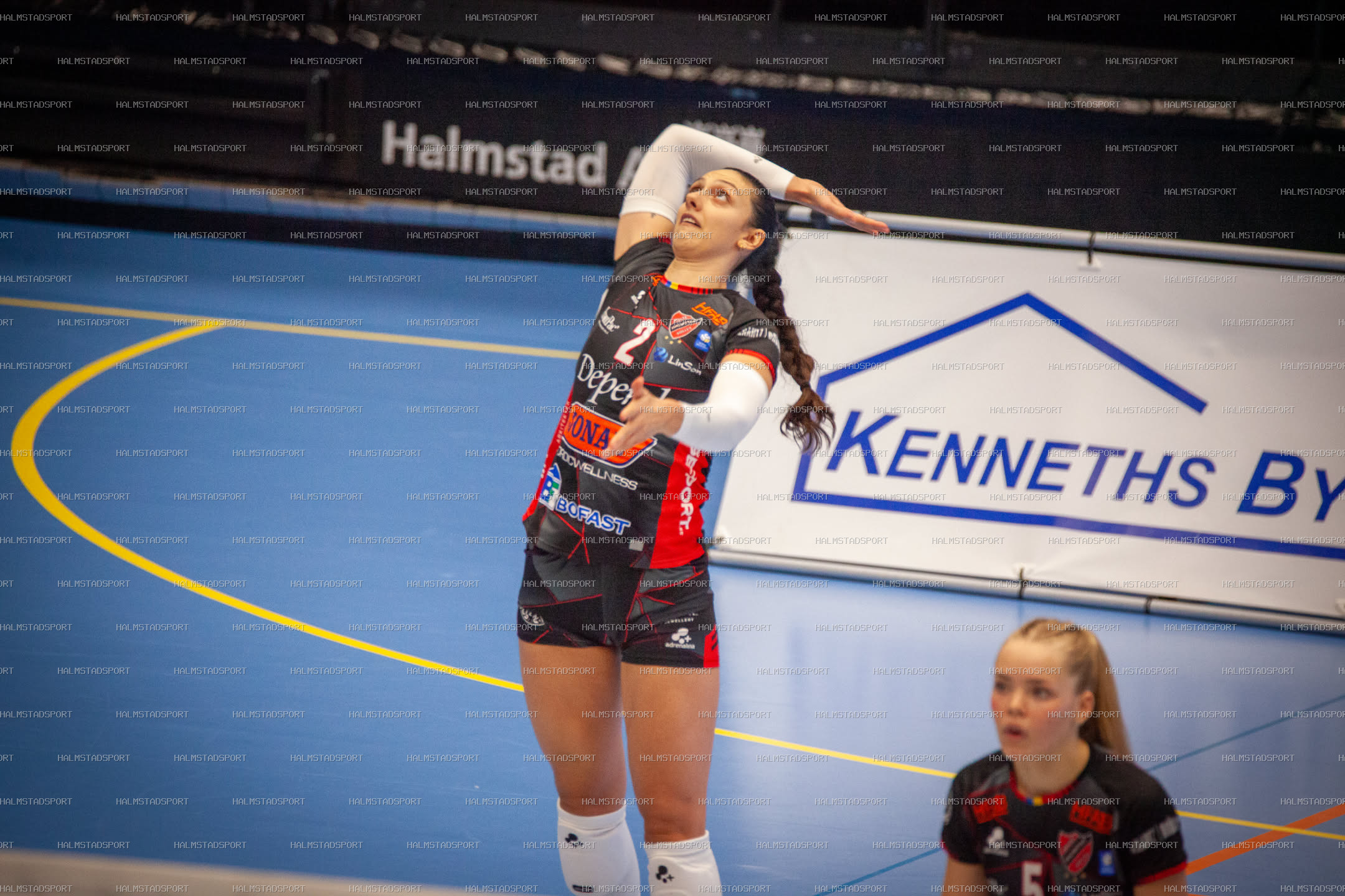Hylte / Halmstad - Lunds VS Dam · Foto: Halmstadsport