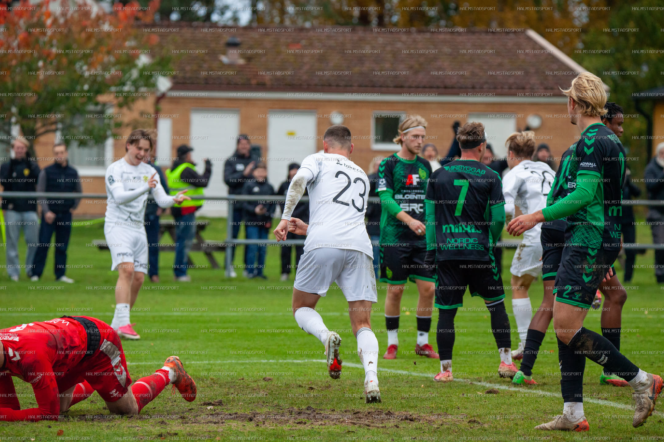 Laholms FK - BK Olympic · Foto: Halmstadsport