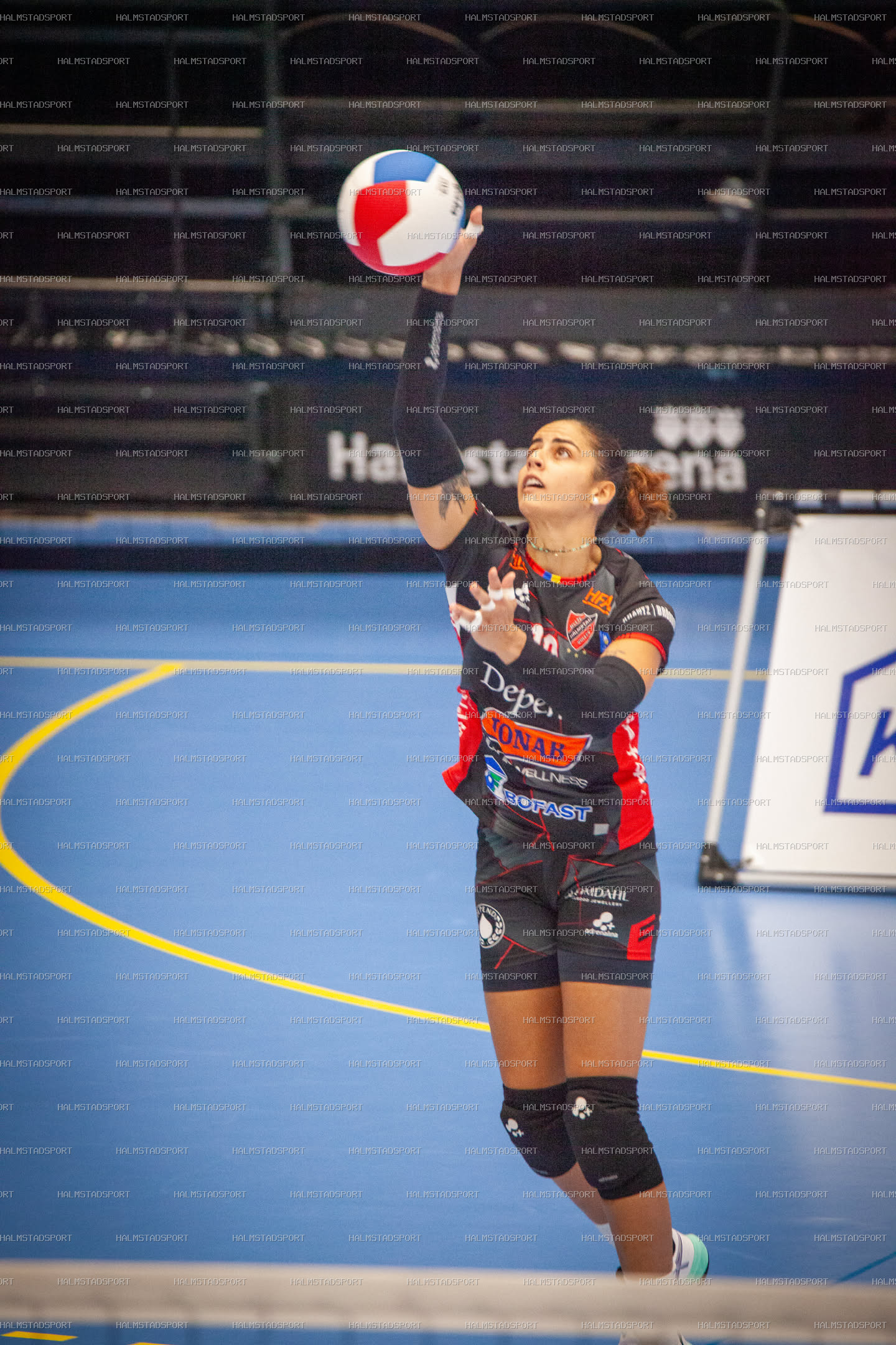 Hylte / Halmstad - Lunds VS Dam · Foto: Halmstadsport