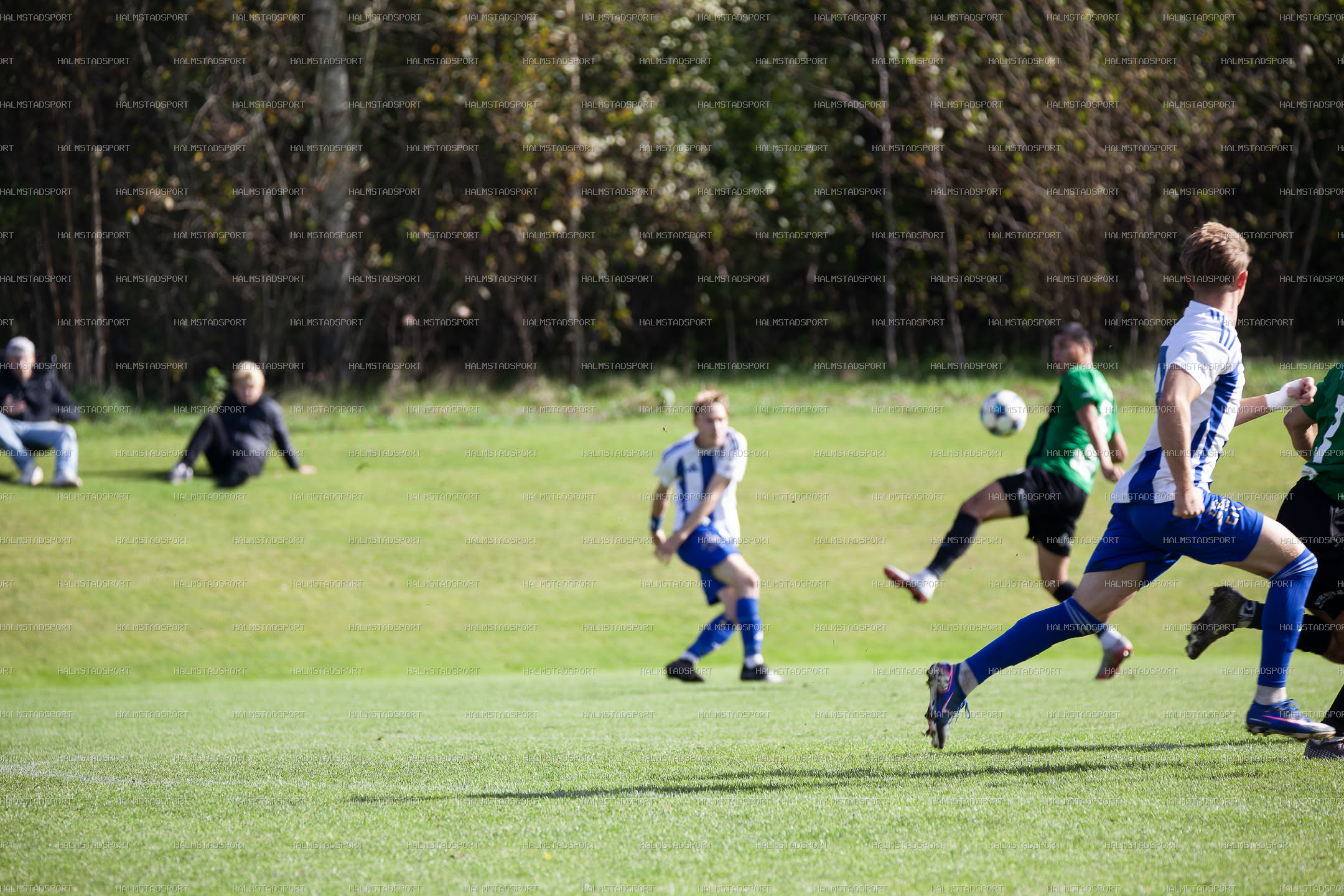 IF Centern - Högaborgs BK · Foto: Halmstadsport
