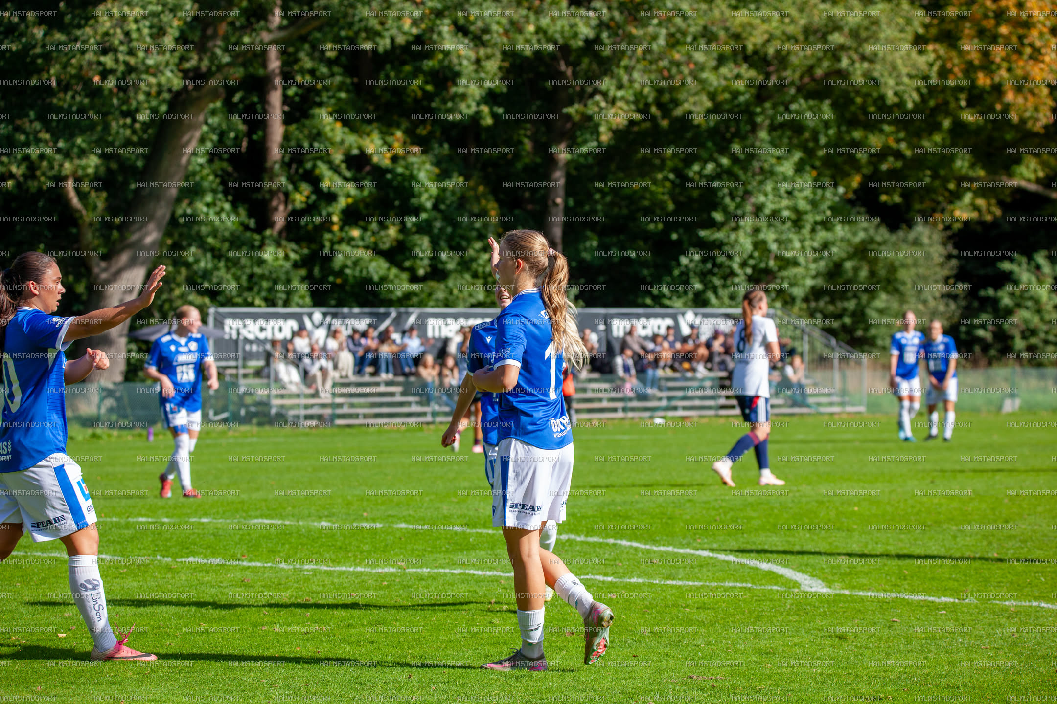 HBK - FC Rosengård · Foto: Halmstadsport