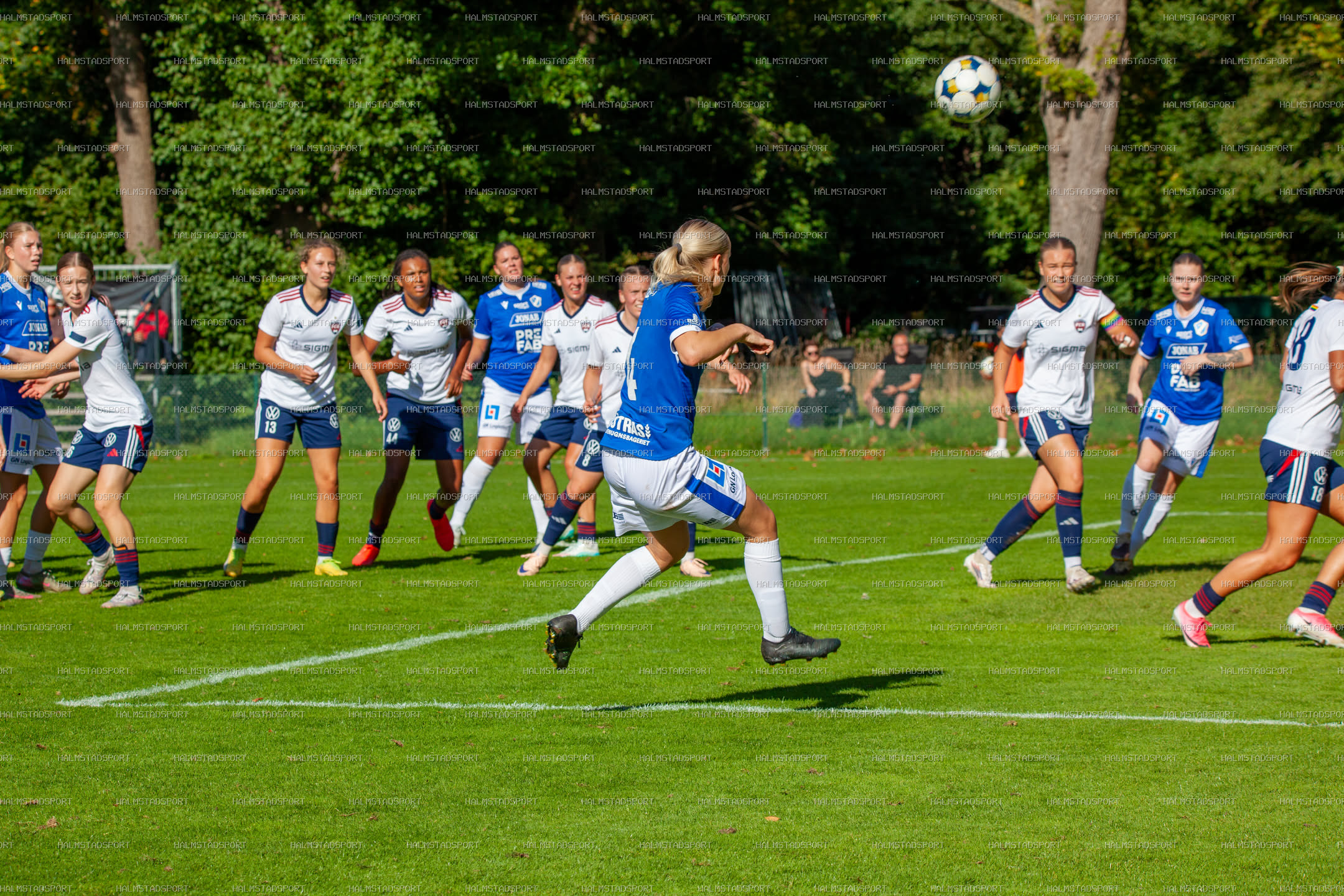 HBK - FC Rosengård · Foto: Halmstadsport