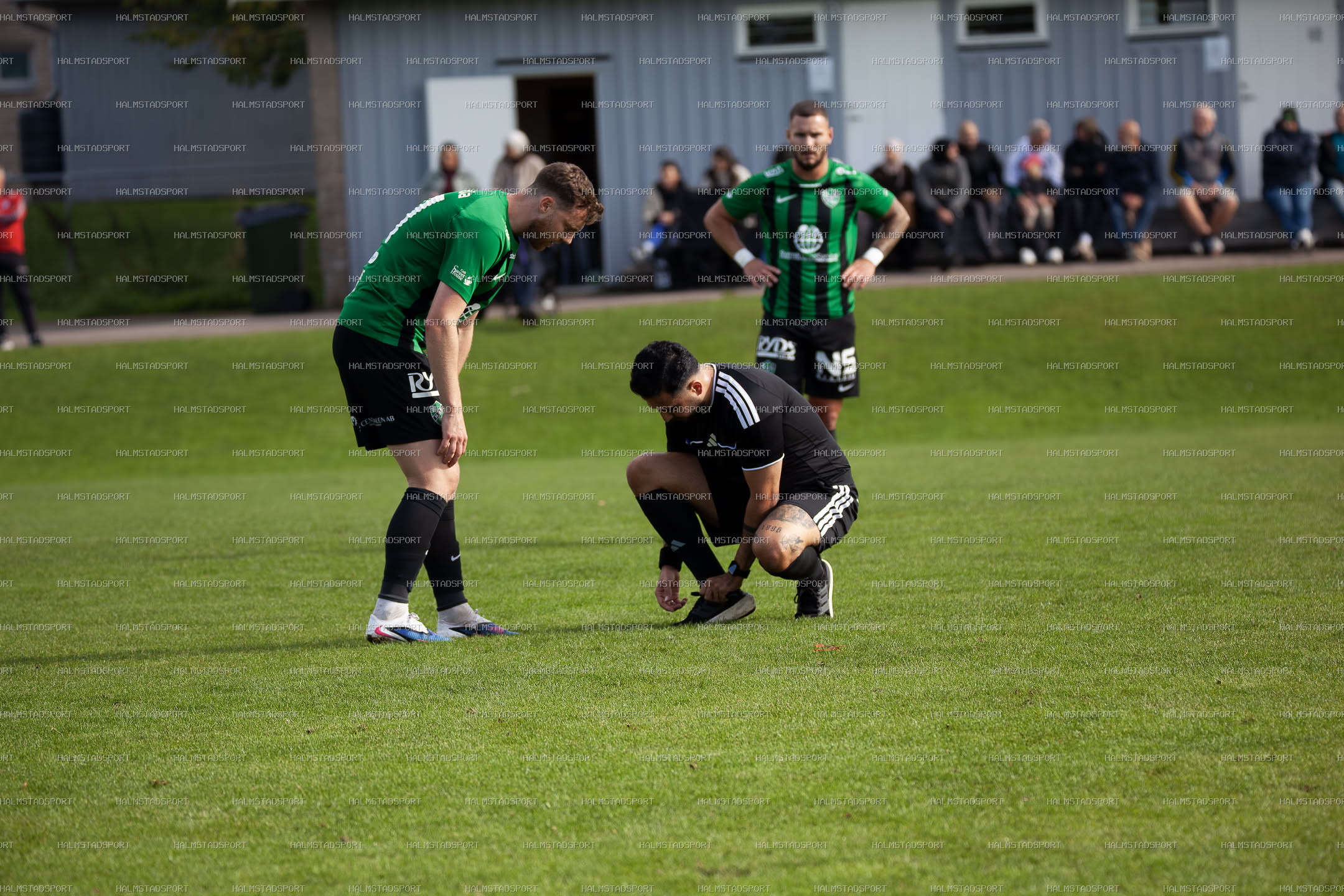 IF Centern - Högaborgs BK · Foto: Halmstadsport