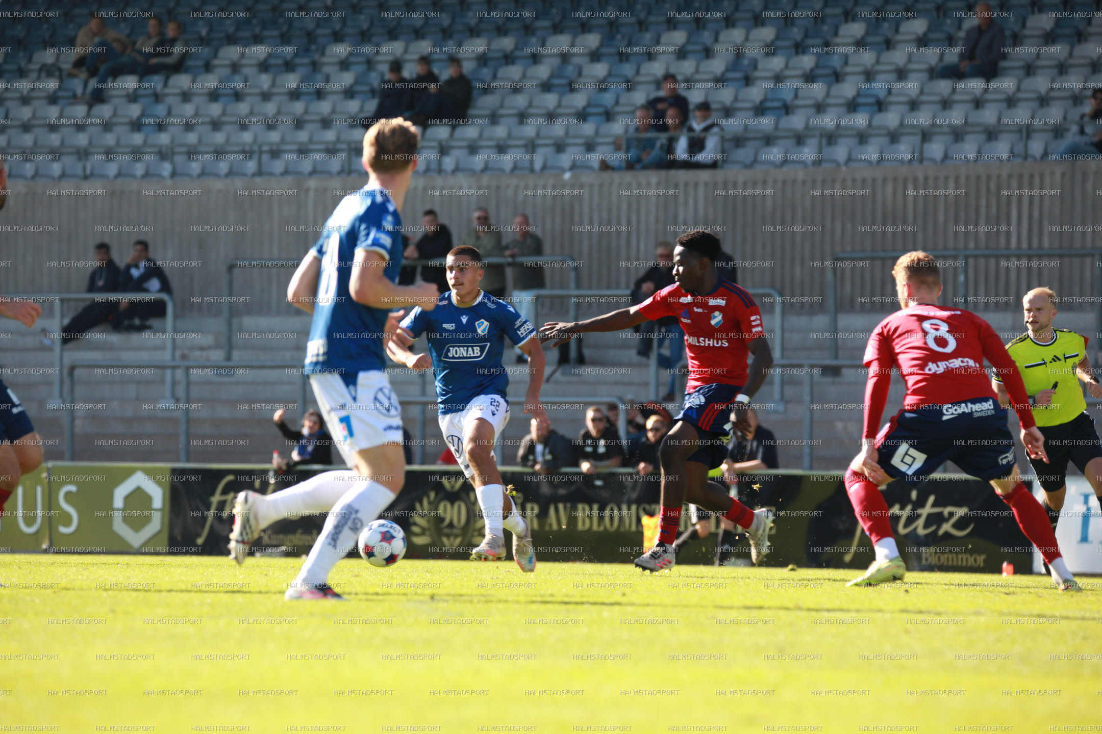 HBK - Östers IF · Foto: Halmstadsport