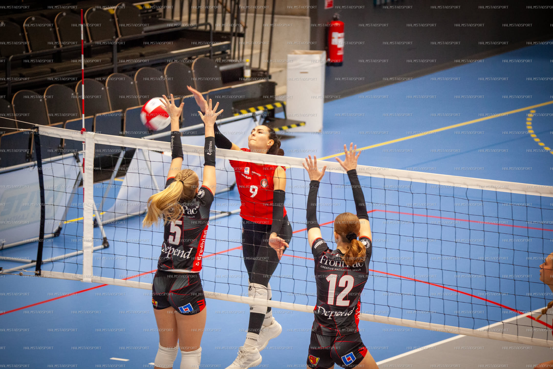Hylte / Halmstad - Lunds VS Dam · Foto: Halmstadsport