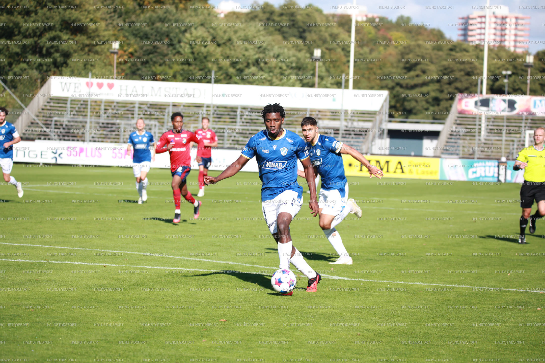 HBK - Östers IF · Foto: Halmstadsport