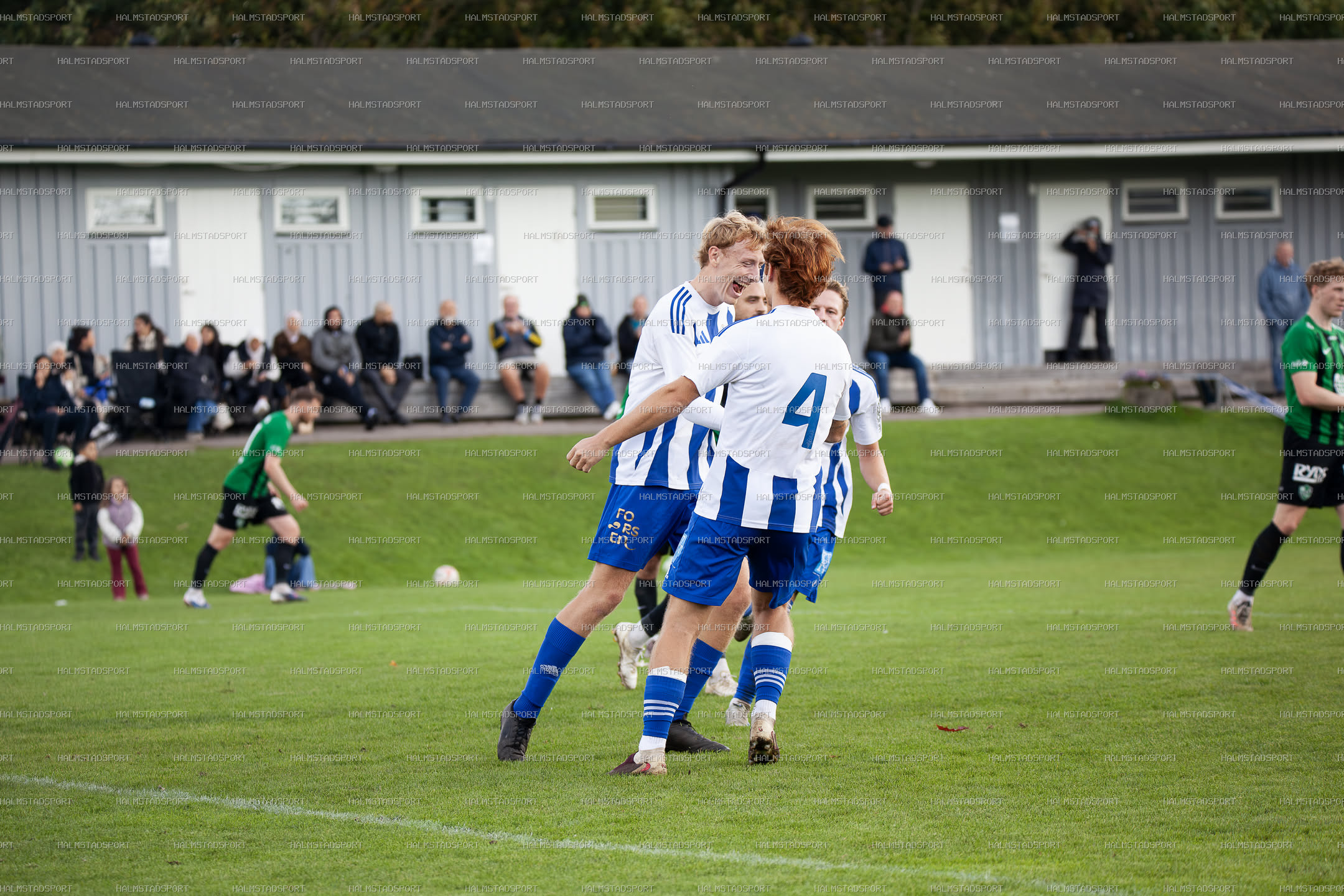 IF Centern - Högaborgs BK · Foto: Halmstadsport