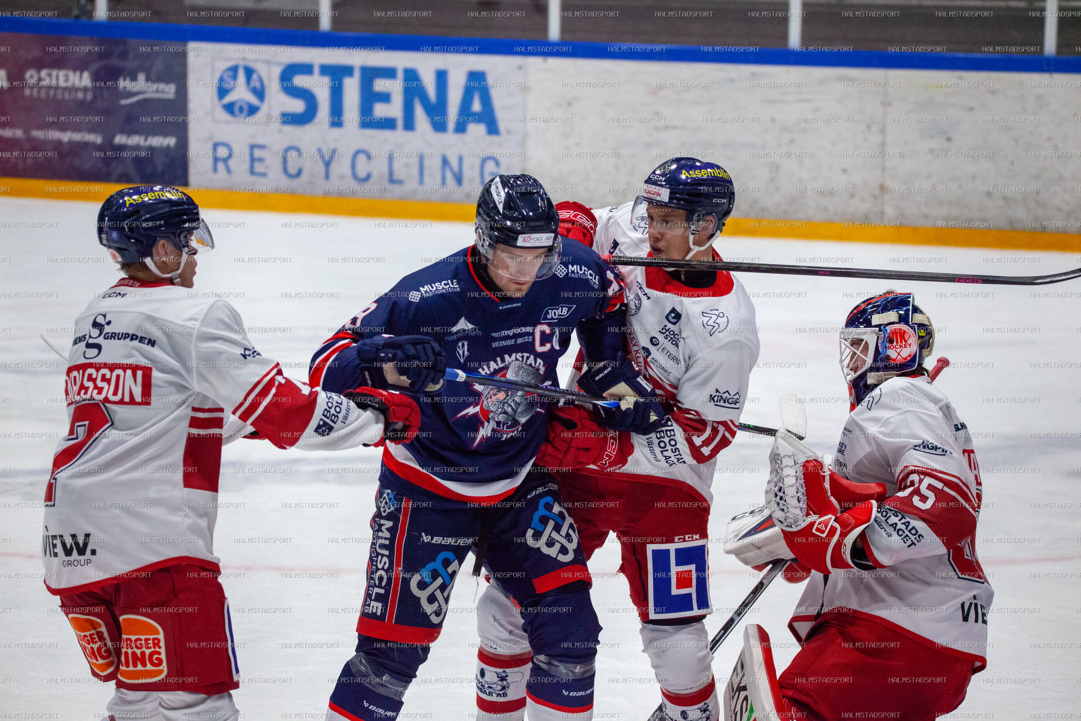 Halmstad Hammers - Västerviks IK · Foto: Halmstadsport