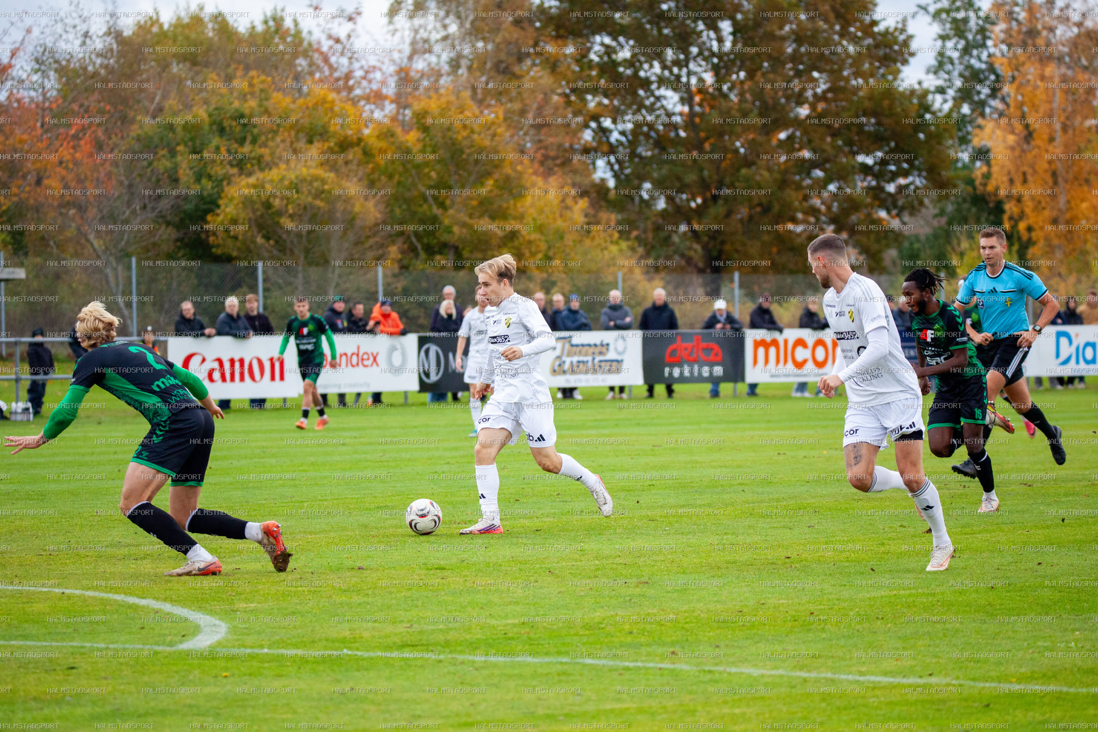 Laholms FK - BK Olympic · Foto: Halmstadsport