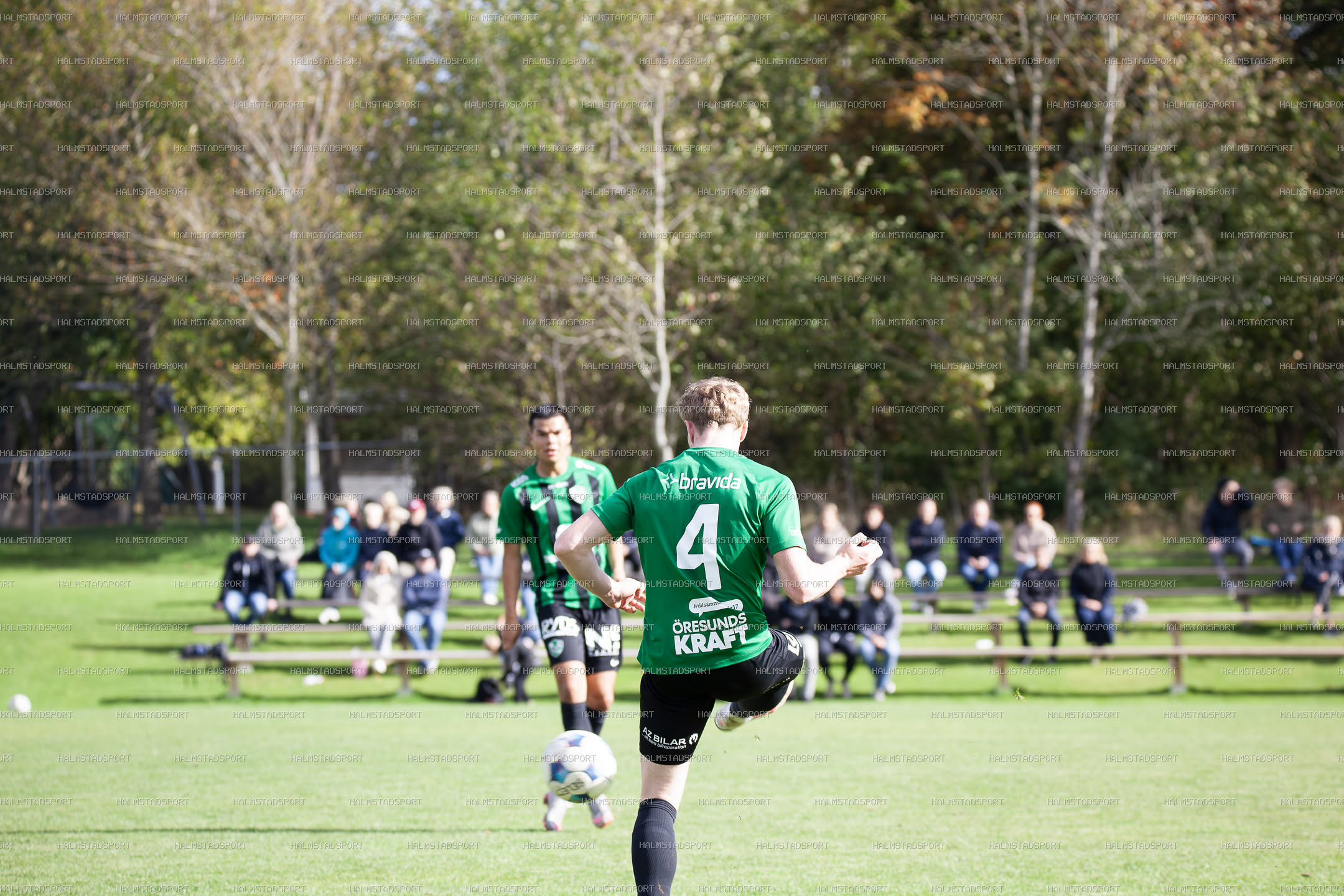 IF Centern - Högaborgs BK · Foto: Halmstadsport