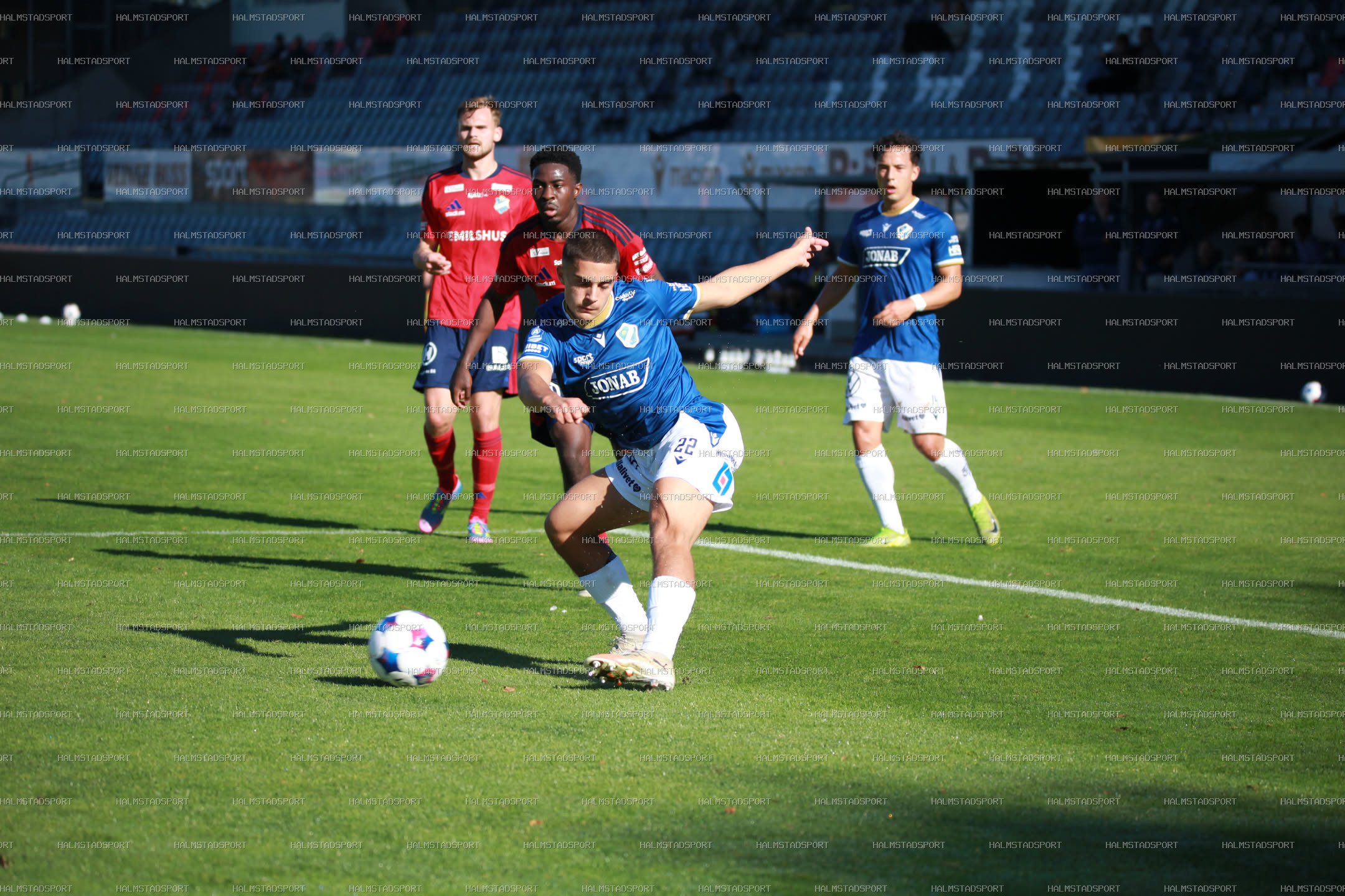 HBK - Östers IF · Foto: Halmstadsport