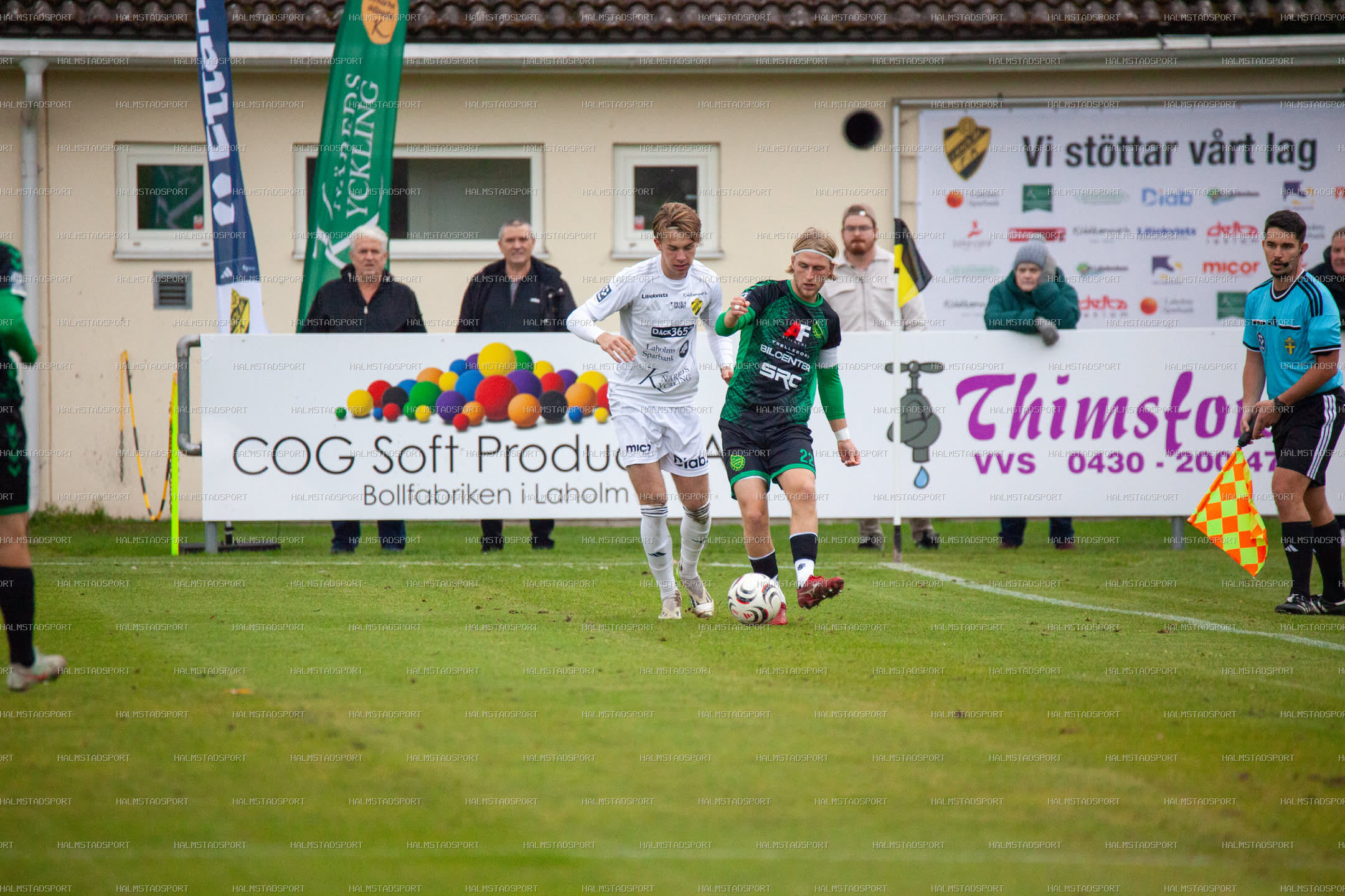 Laholms FK - BK Olympic · Foto: Halmstadsport