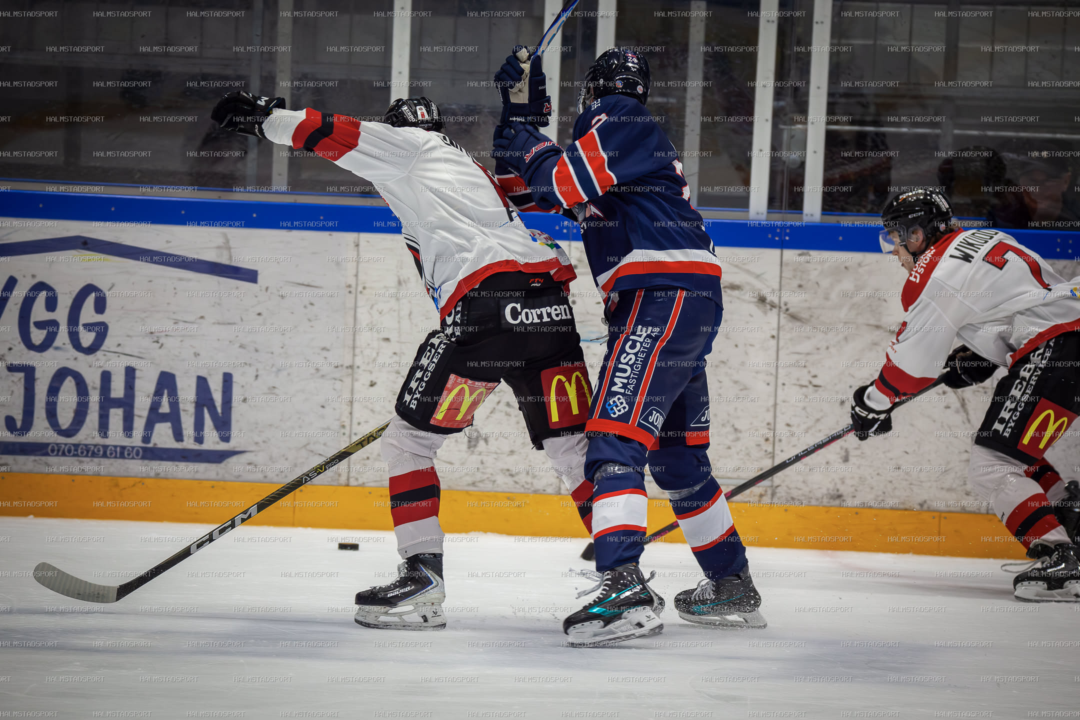 Halmstad Hammers - Mjölby HC · Foto: Halmstadsport