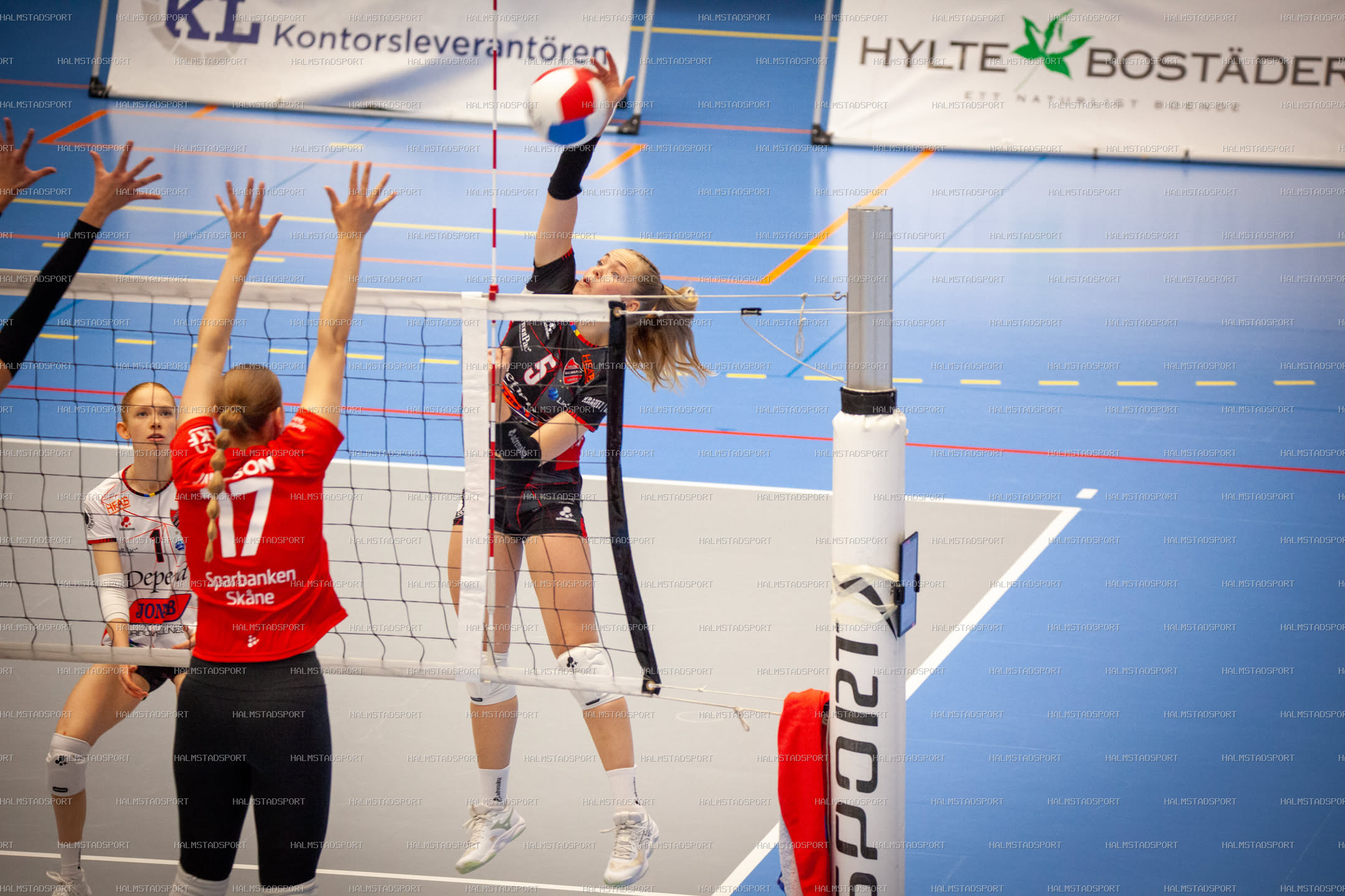 Hylte / Halmstad - Lunds VS Dam · Foto: Halmstadsport