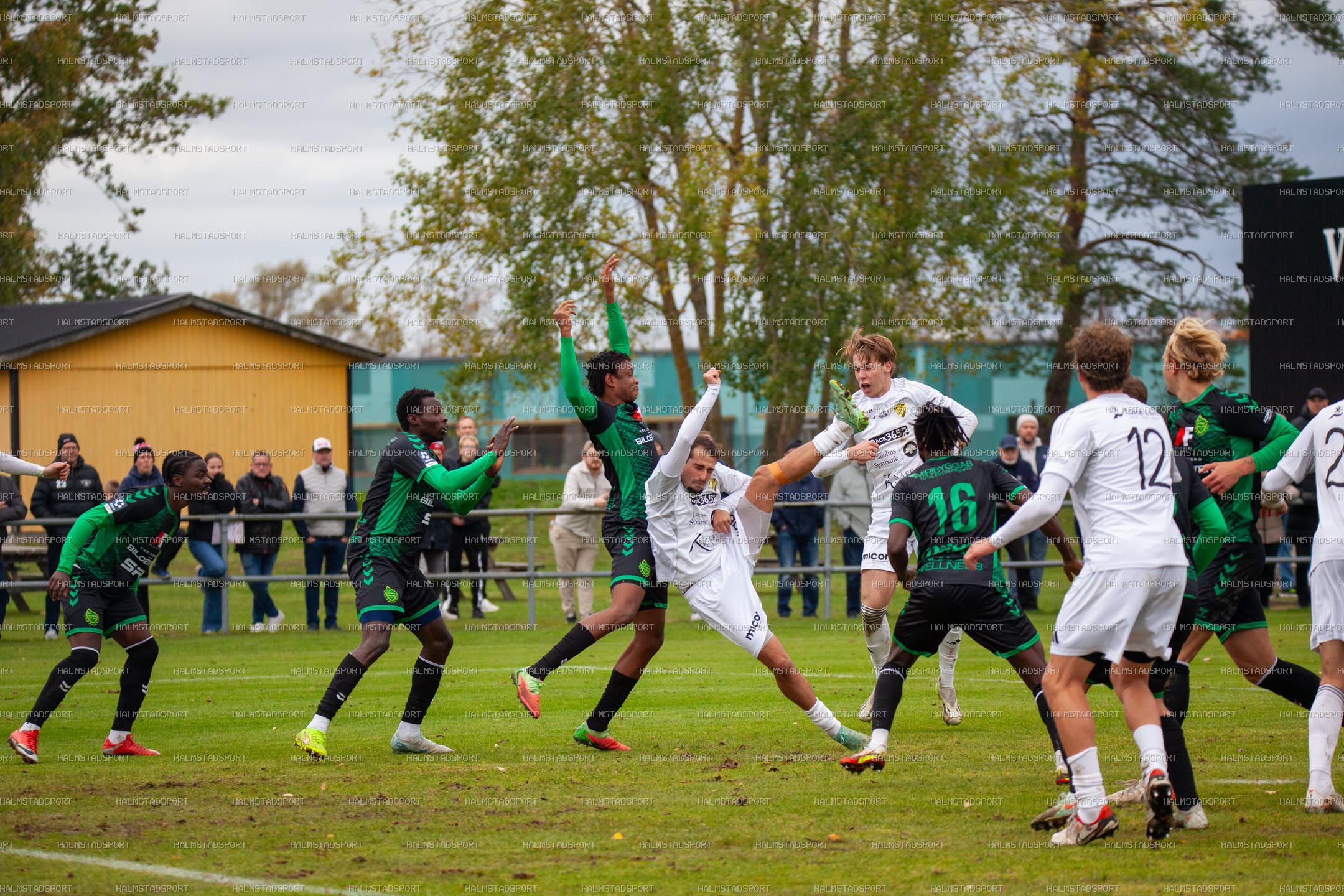 Laholms FK - BK Olympic · Foto: Halmstadsport