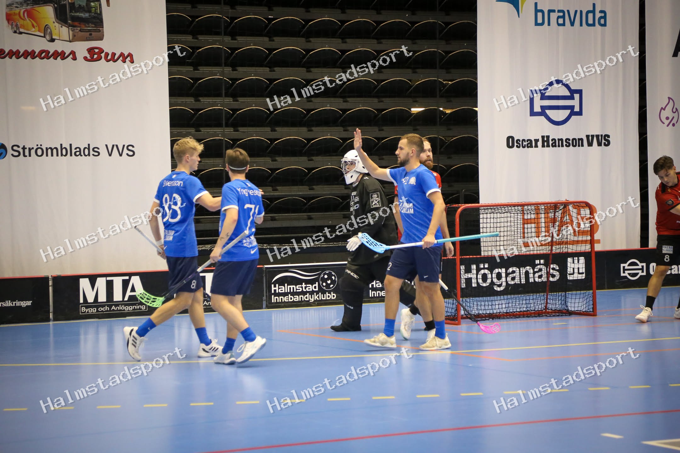 Halmstad Innebandy - Vinberg IBS · Foto: Halmstadsport