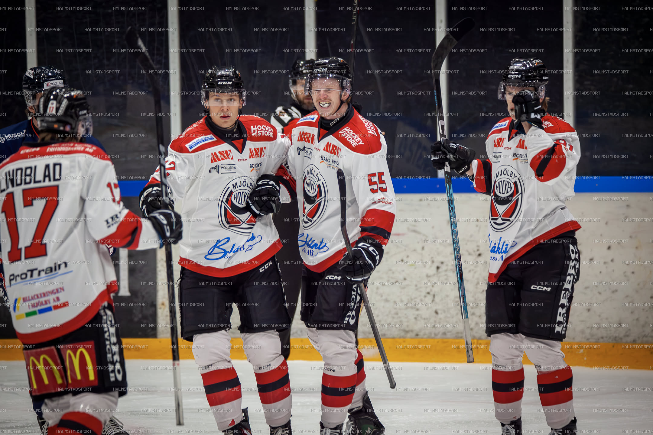 Halmstad Hammers - Mjölby HC · Foto: Halmstadsport