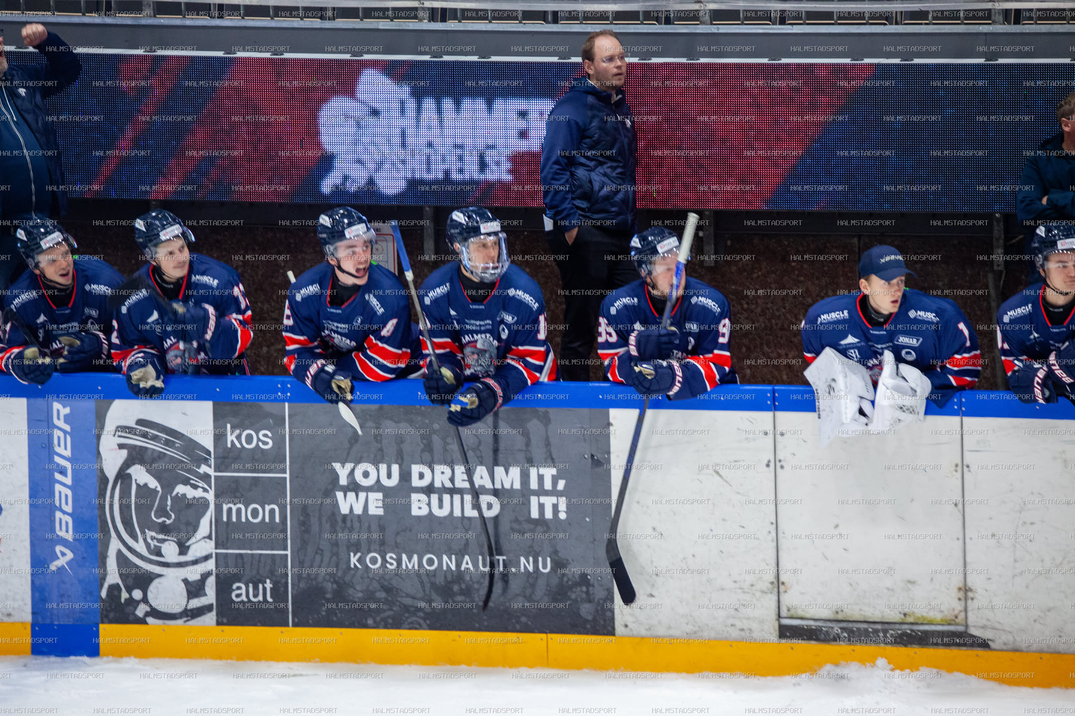 Halmstad Hammers - Västerviks IK · Foto: Halmstadsport