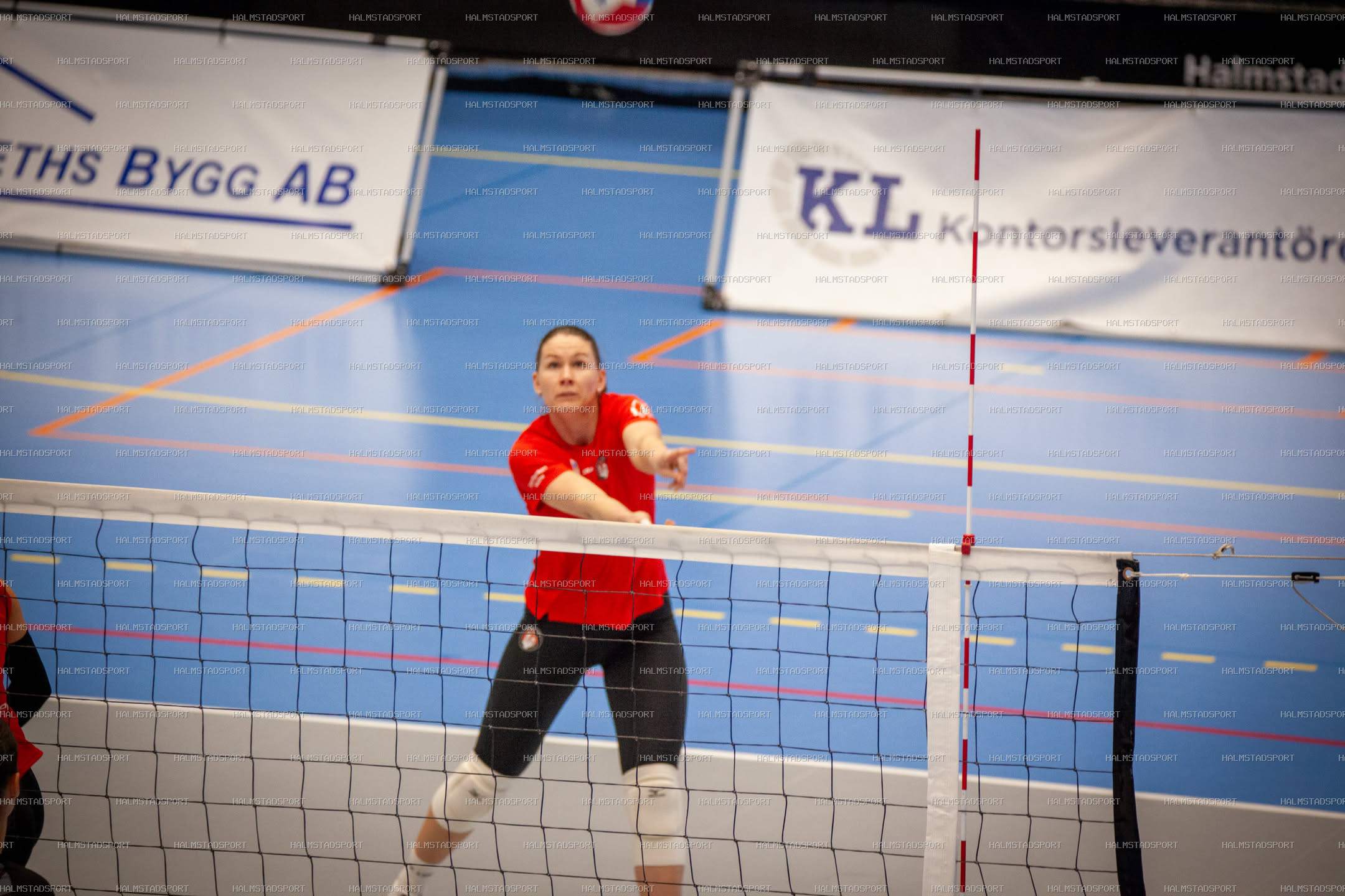 Hylte / Halmstad - Lunds VS Dam · Foto: Halmstadsport