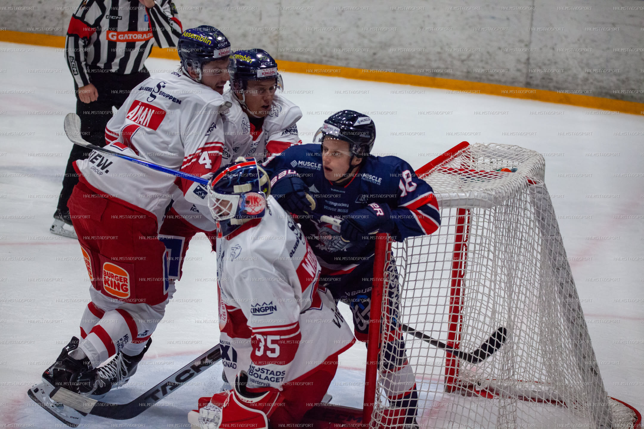 Halmstad Hammers - Västerviks IK · Foto: Halmstadsport