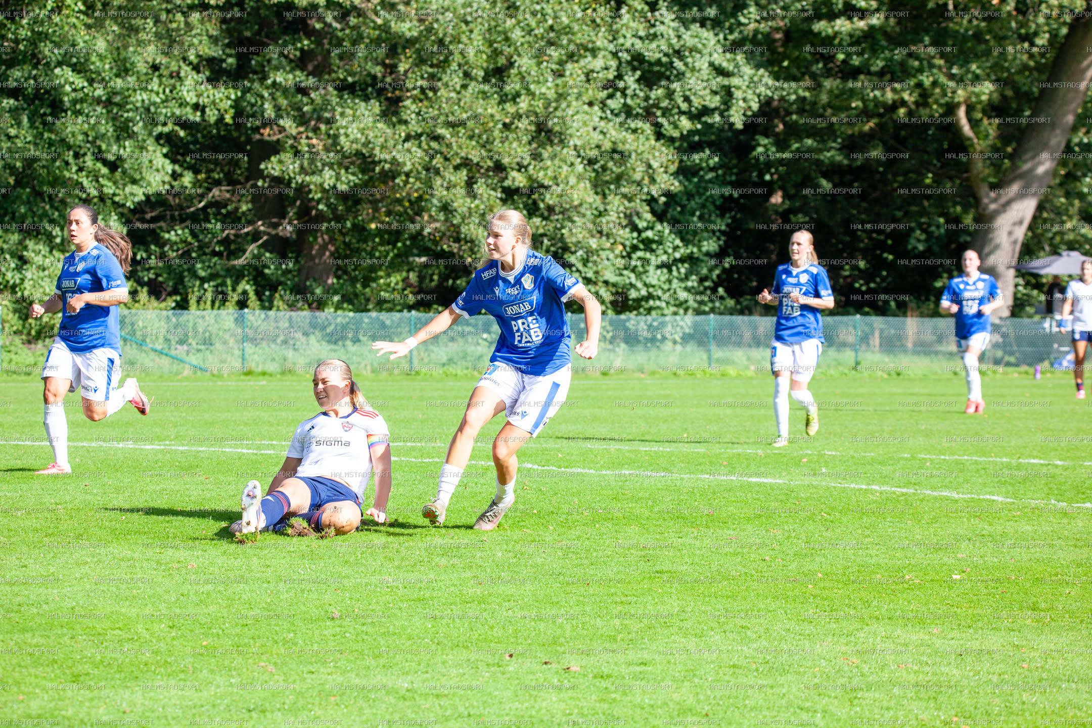 HBK - FC Rosengård · Foto: Halmstadsport