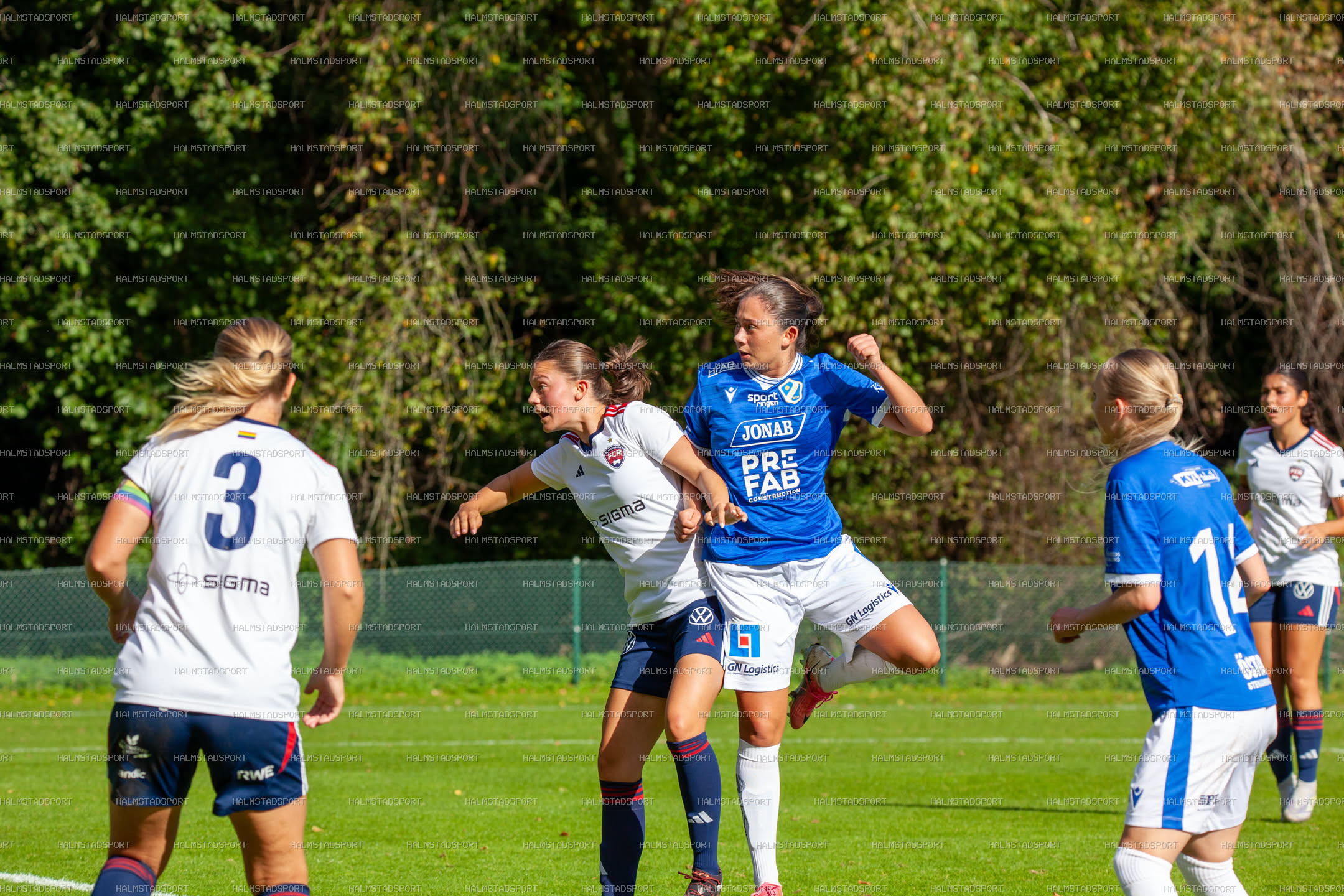 HBK - FC Rosengård · Foto: Halmstadsport