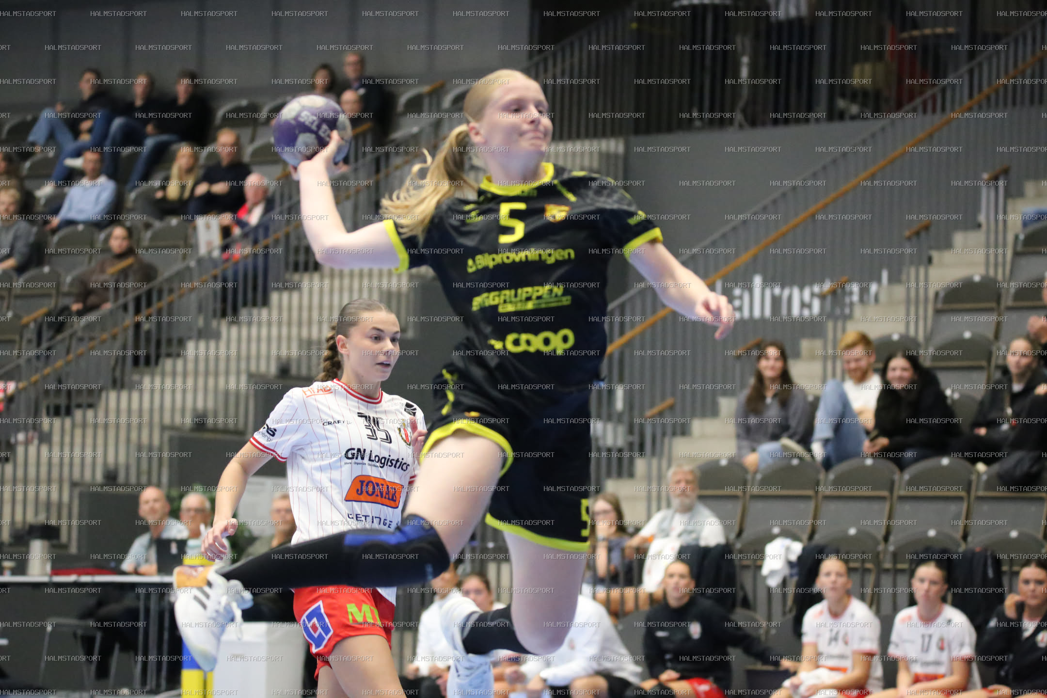 HK Drott - Kärra HF · Foto: Halmstadsport
