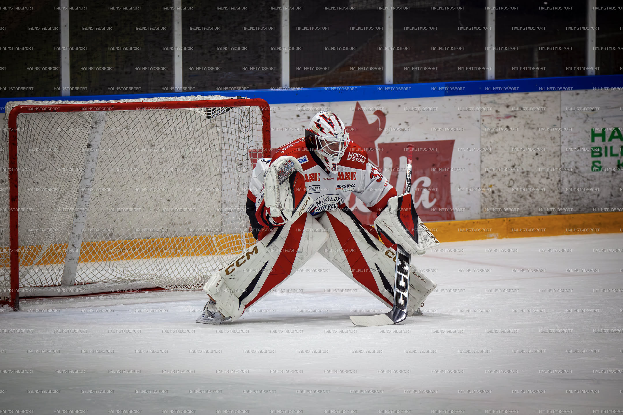 Halmstad Hammers - Mjölby HC · Foto: Halmstadsport