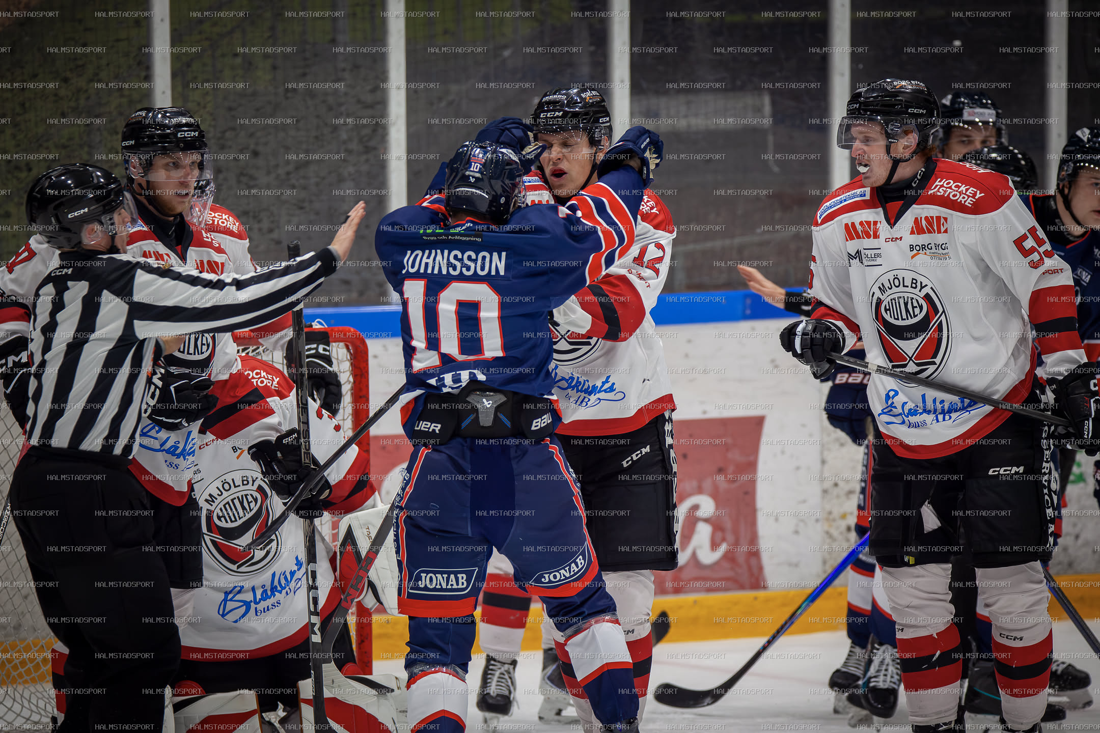 Halmstad Hammers - Mjölby HC · Foto: Halmstadsport