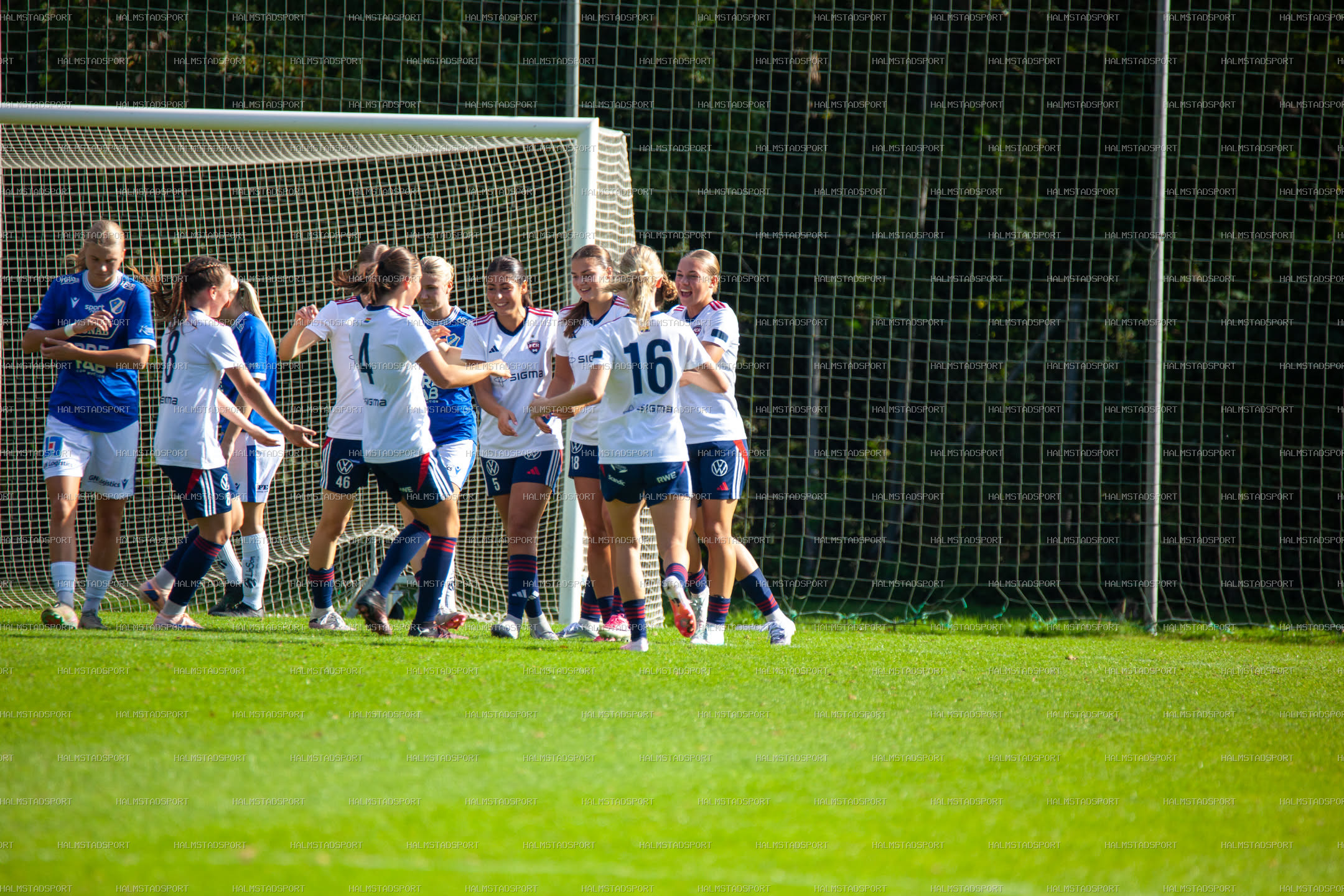 HBK - FC Rosengård · Foto: Halmstadsport