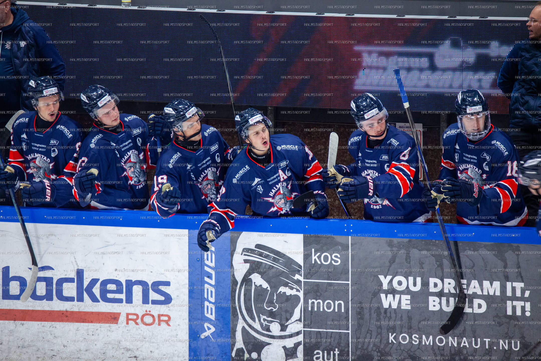 Halmstad Hammers - Västerviks IK · Foto: Halmstadsport