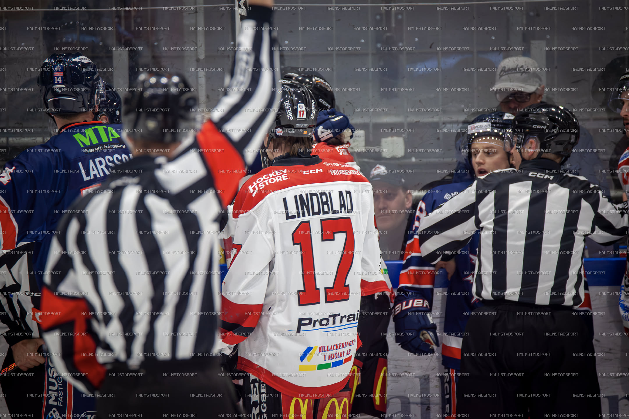 Halmstad Hammers - Mjölby HC · Foto: Halmstadsport