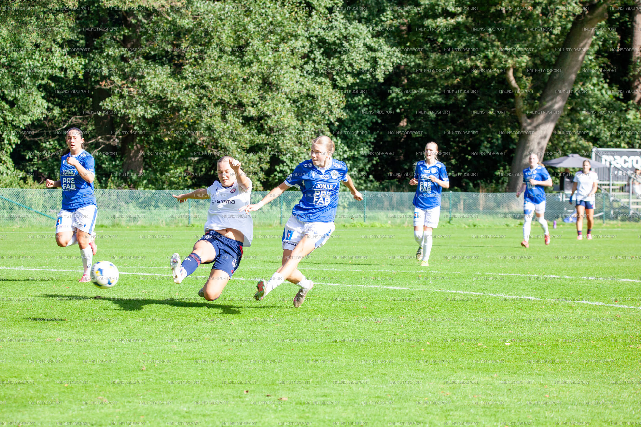 HBK - FC Rosengård · Foto: Halmstadsport