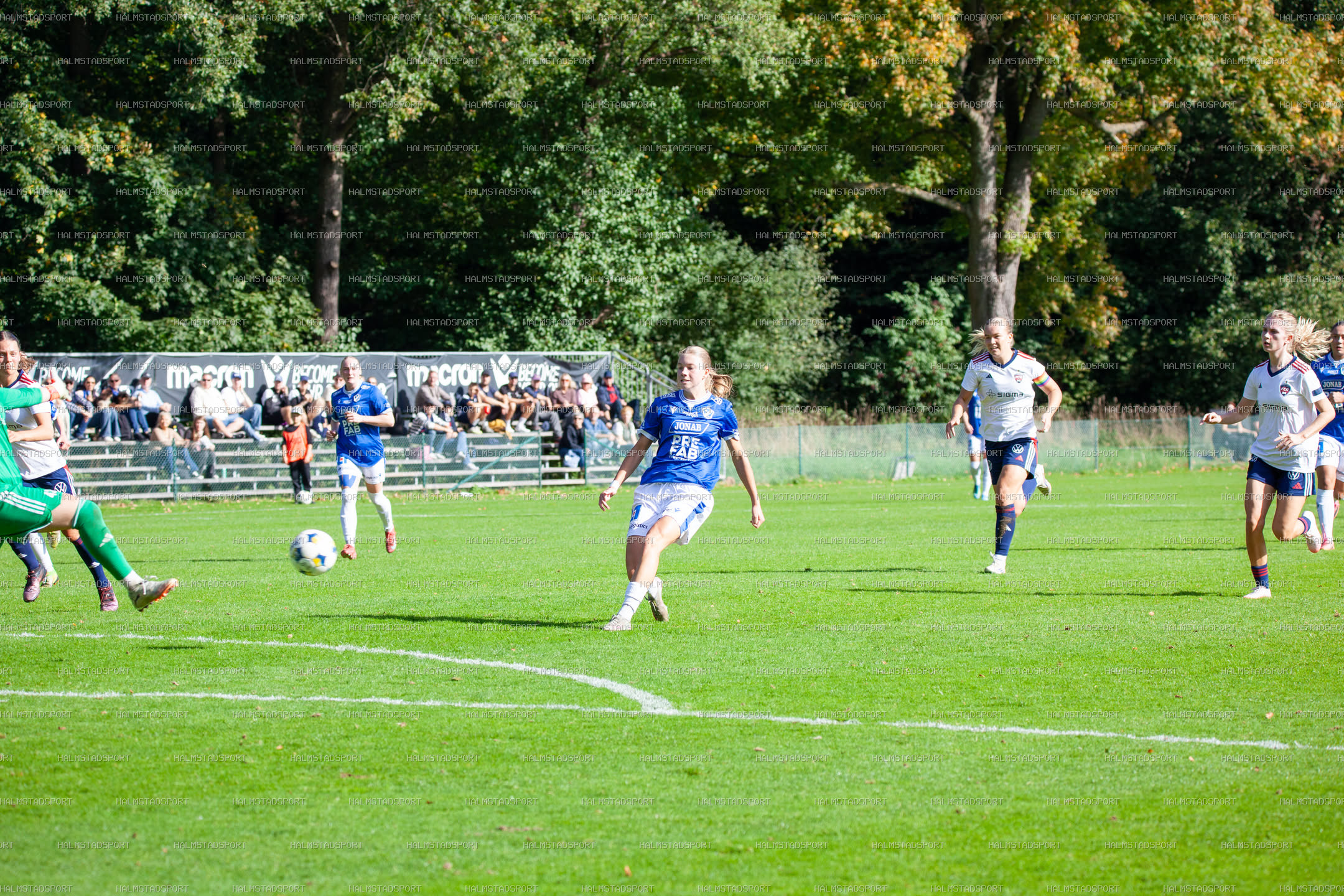 HBK - FC Rosengård · Foto: Halmstadsport