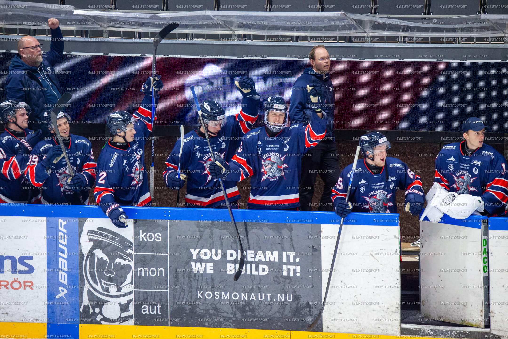 Halmstad Hammers - Västerviks IK · Foto: Halmstadsport