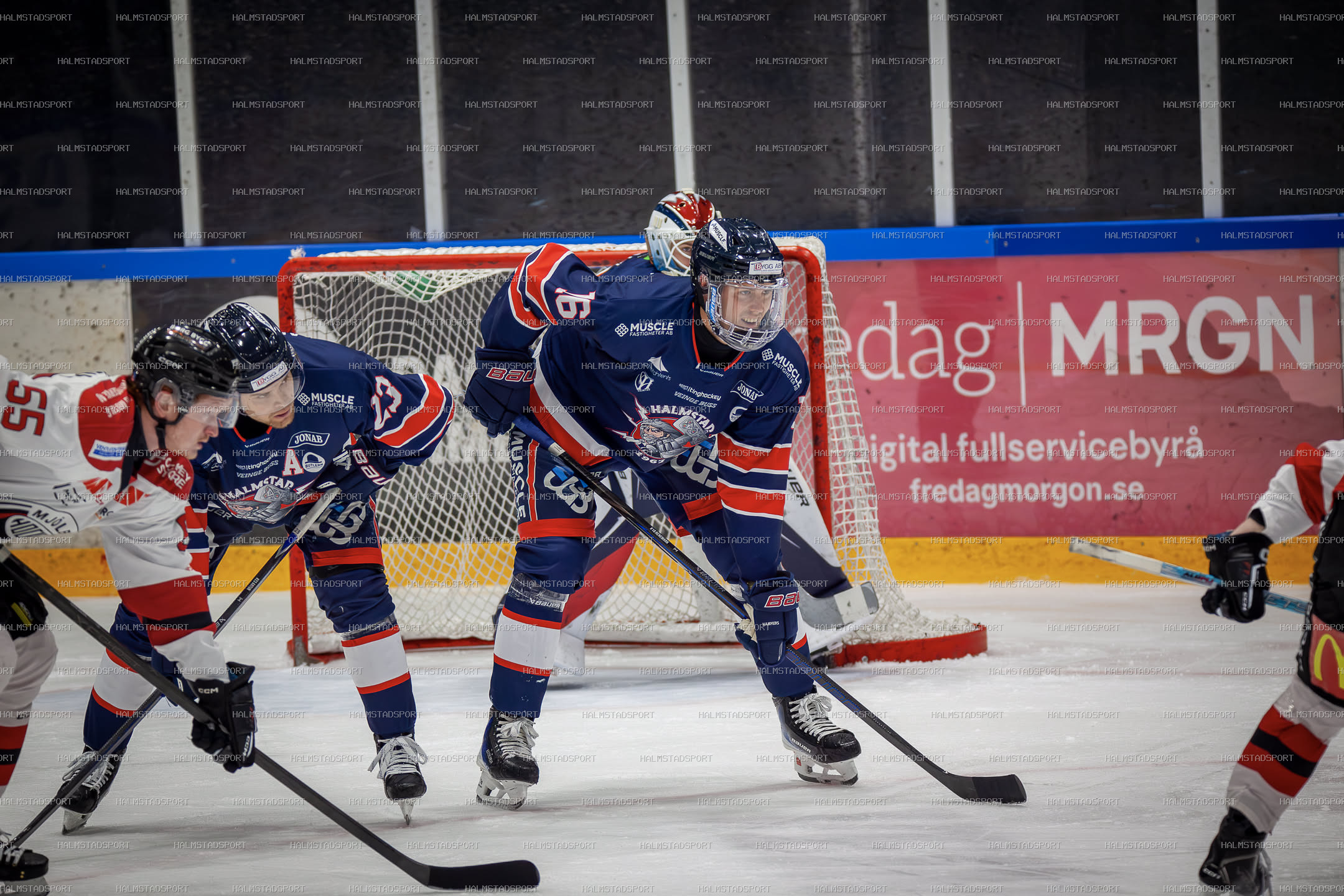 Halmstad Hammers - Mjölby HC · Foto: Halmstadsport