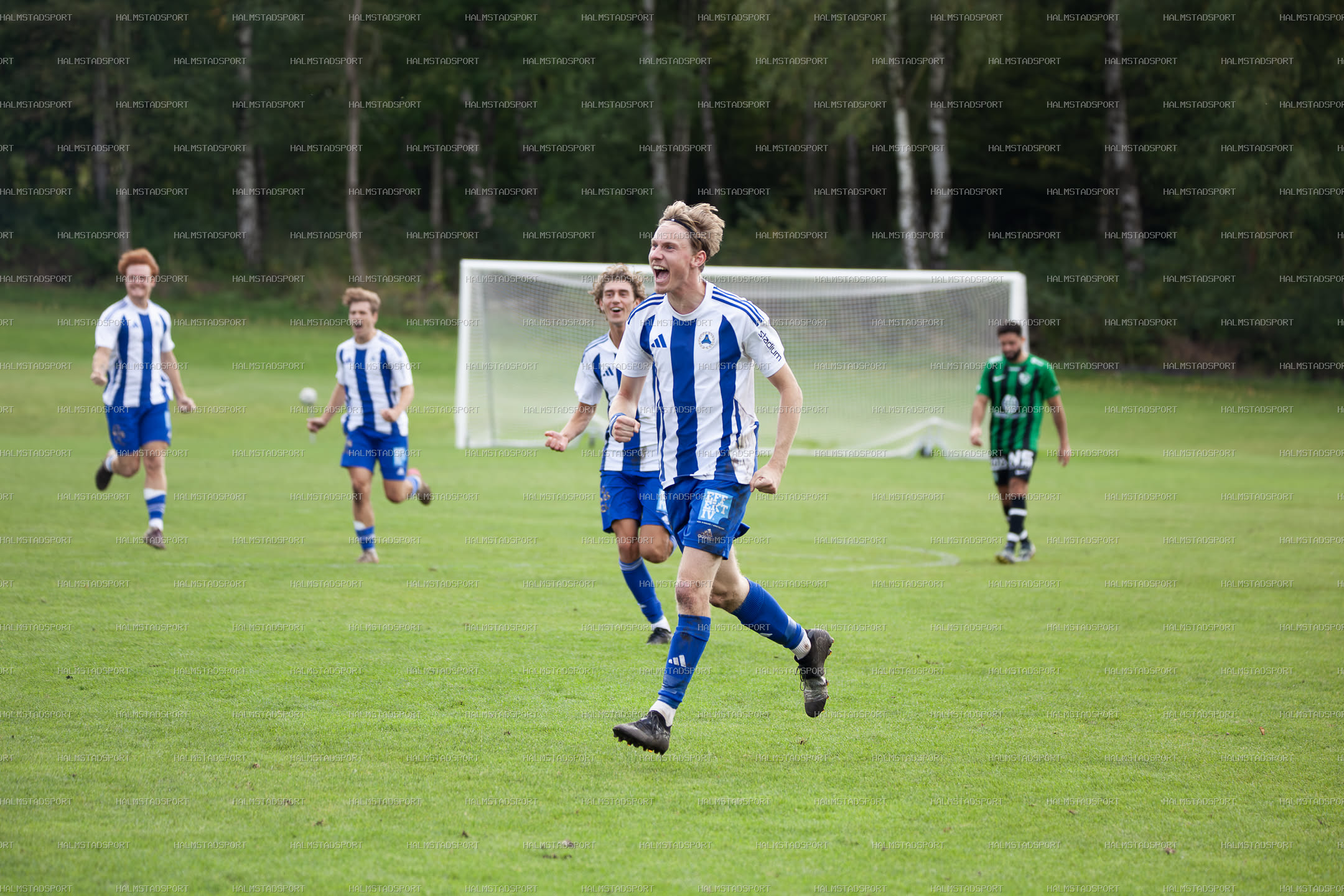 IF Centern - Högaborgs BK · Foto: Halmstadsport
