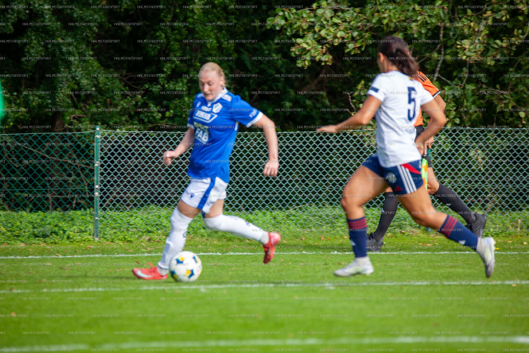 HBK - FC Rosengård · Foto: Halmstadsport
