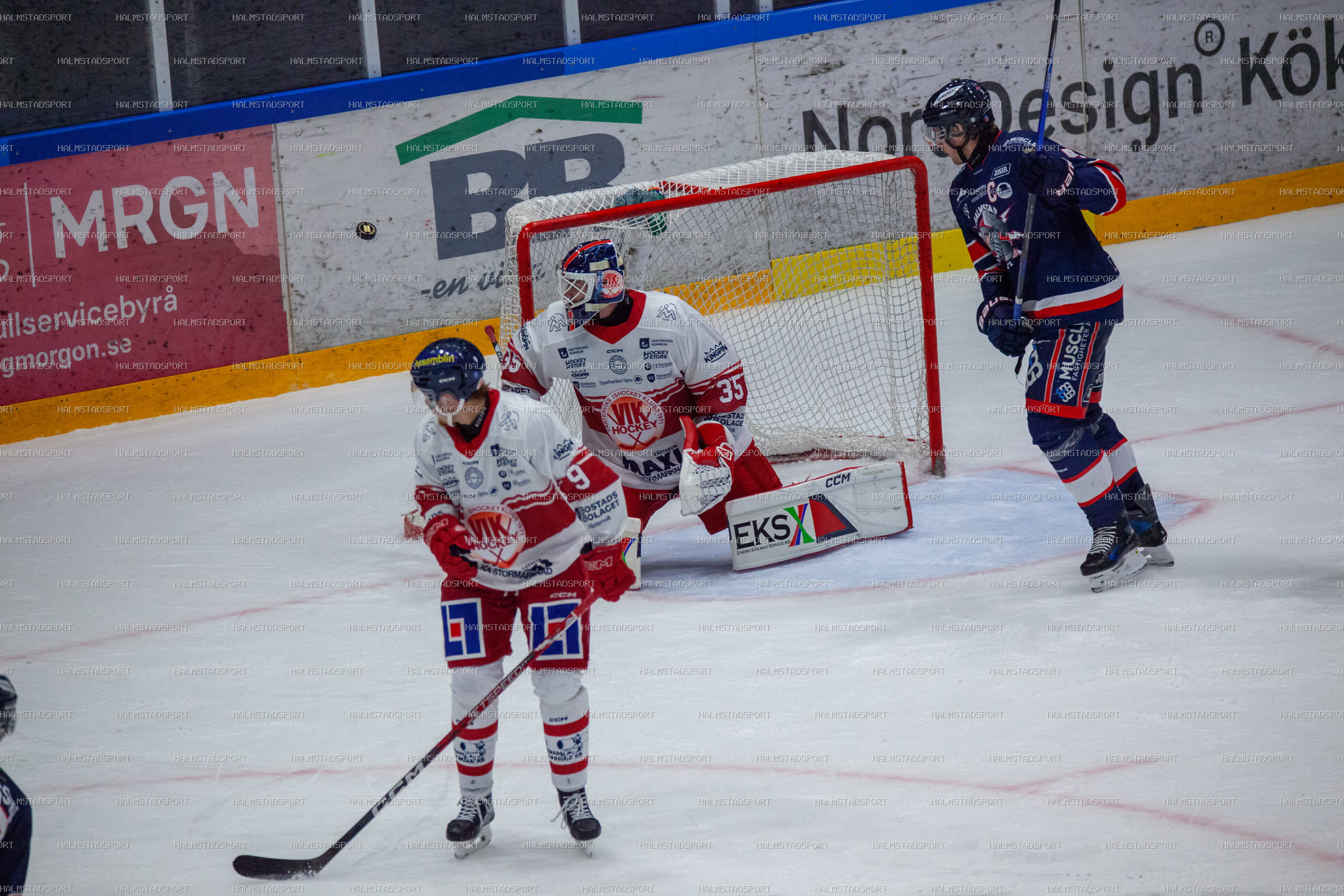Halmstad Hammers - Västerviks IK · Foto: Halmstadsport