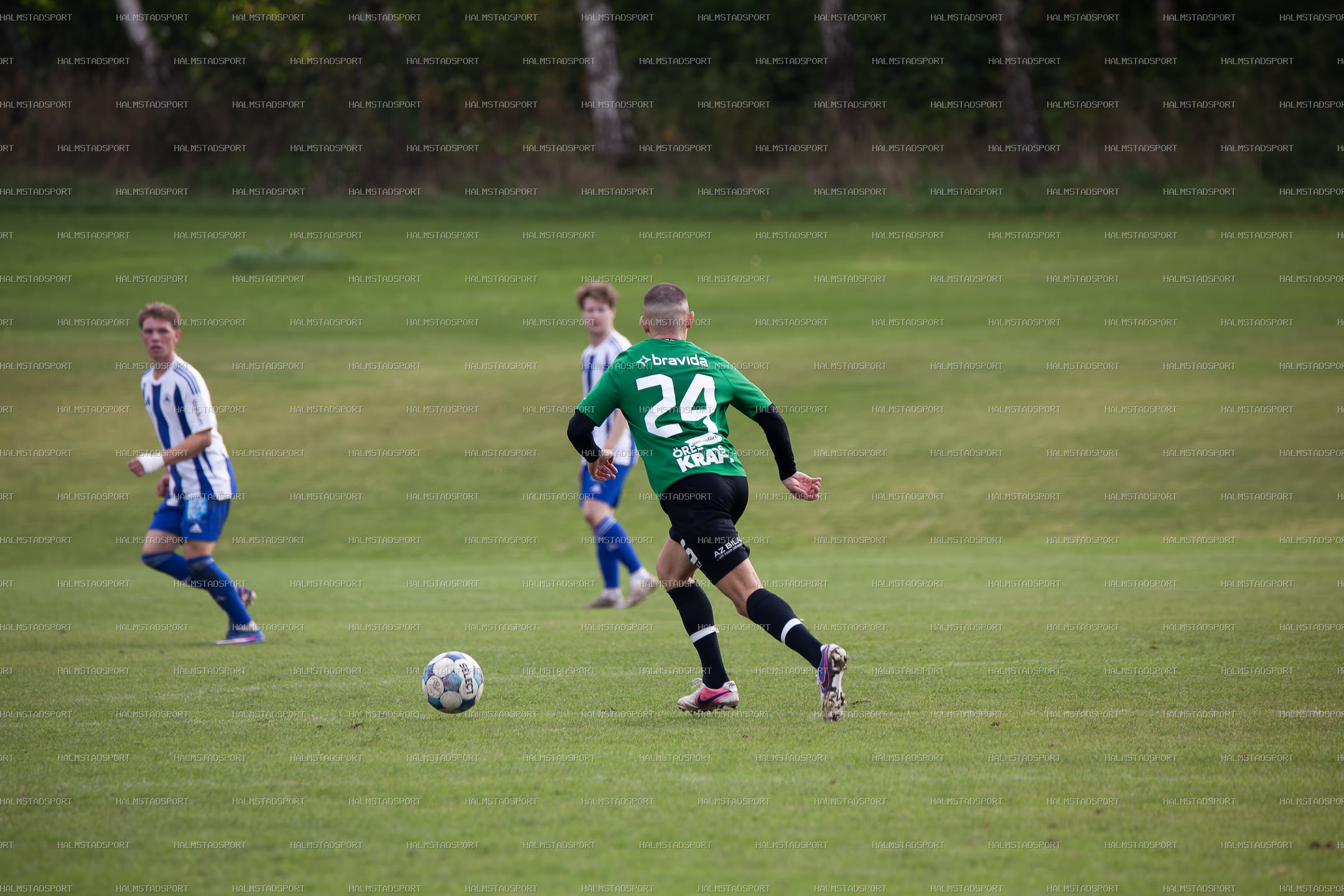IF Centern - Högaborgs BK · Foto: Halmstadsport