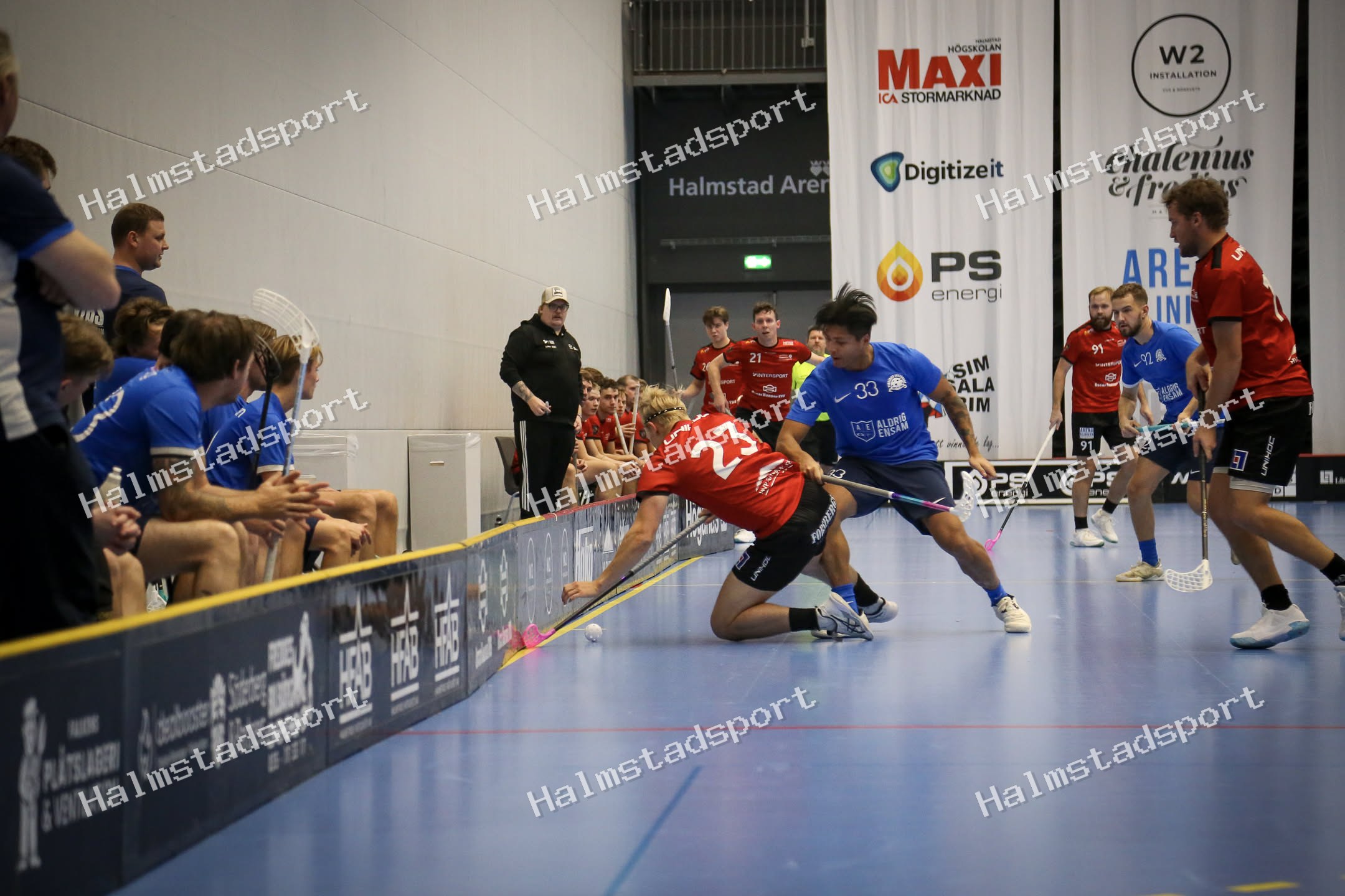 Halmstad Innebandy - Vinberg IBS · Foto: Halmstadsport