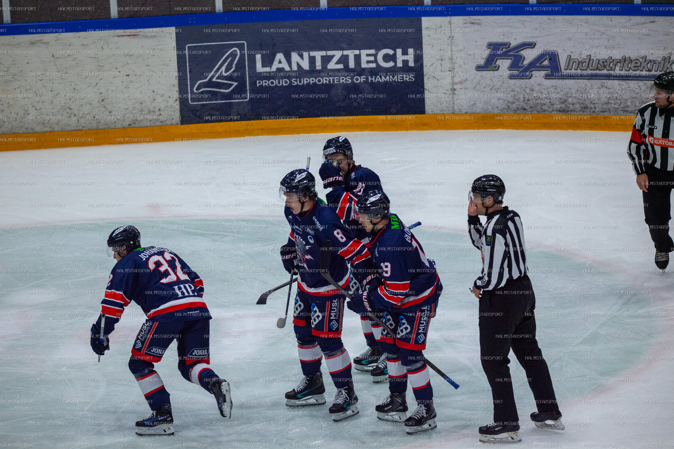 Halmstad Hammers - Västerviks IK · Foto: Halmstadsport