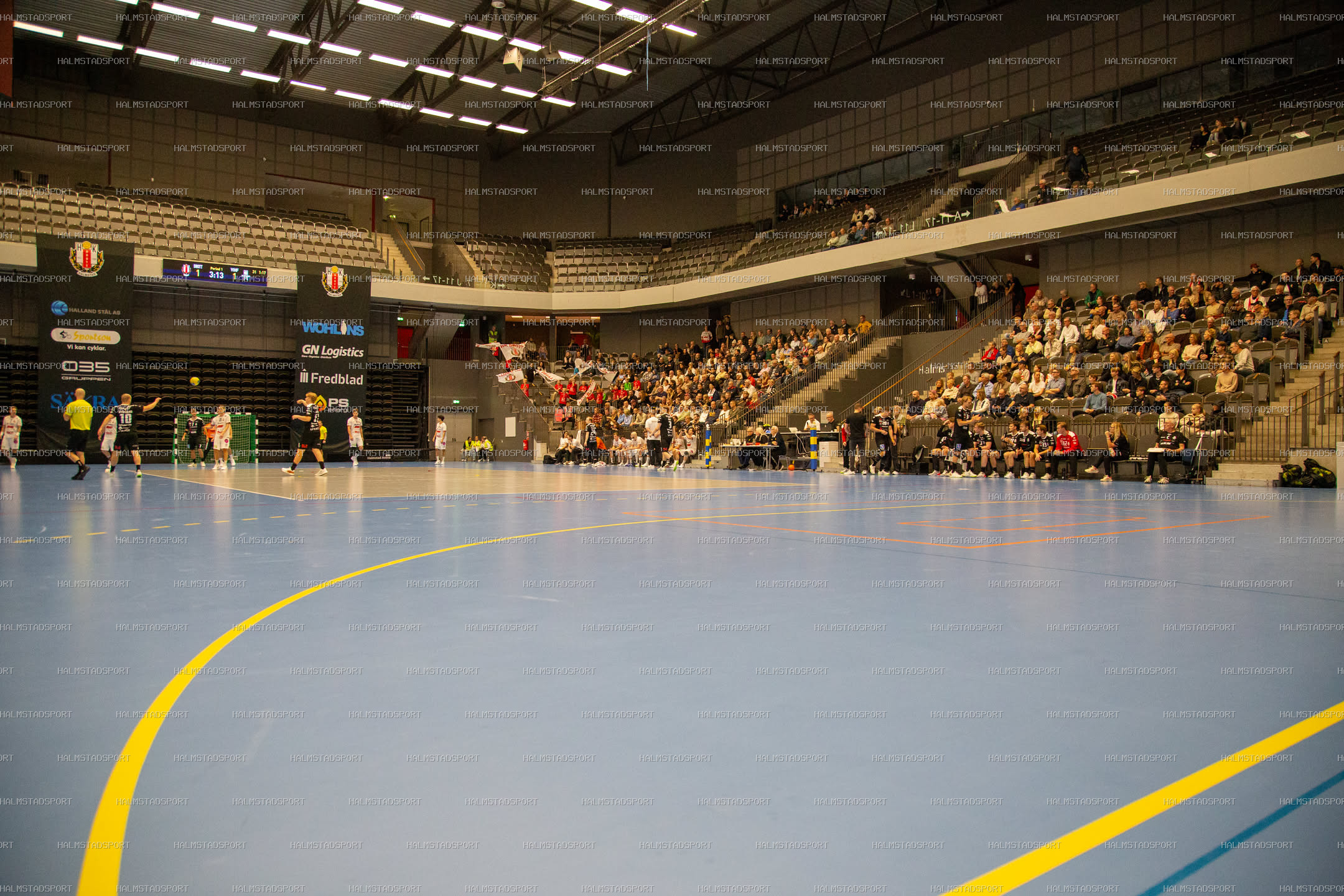 HK Drott - Västerås / Irsta HK Herr · Foto: Halmstadsport